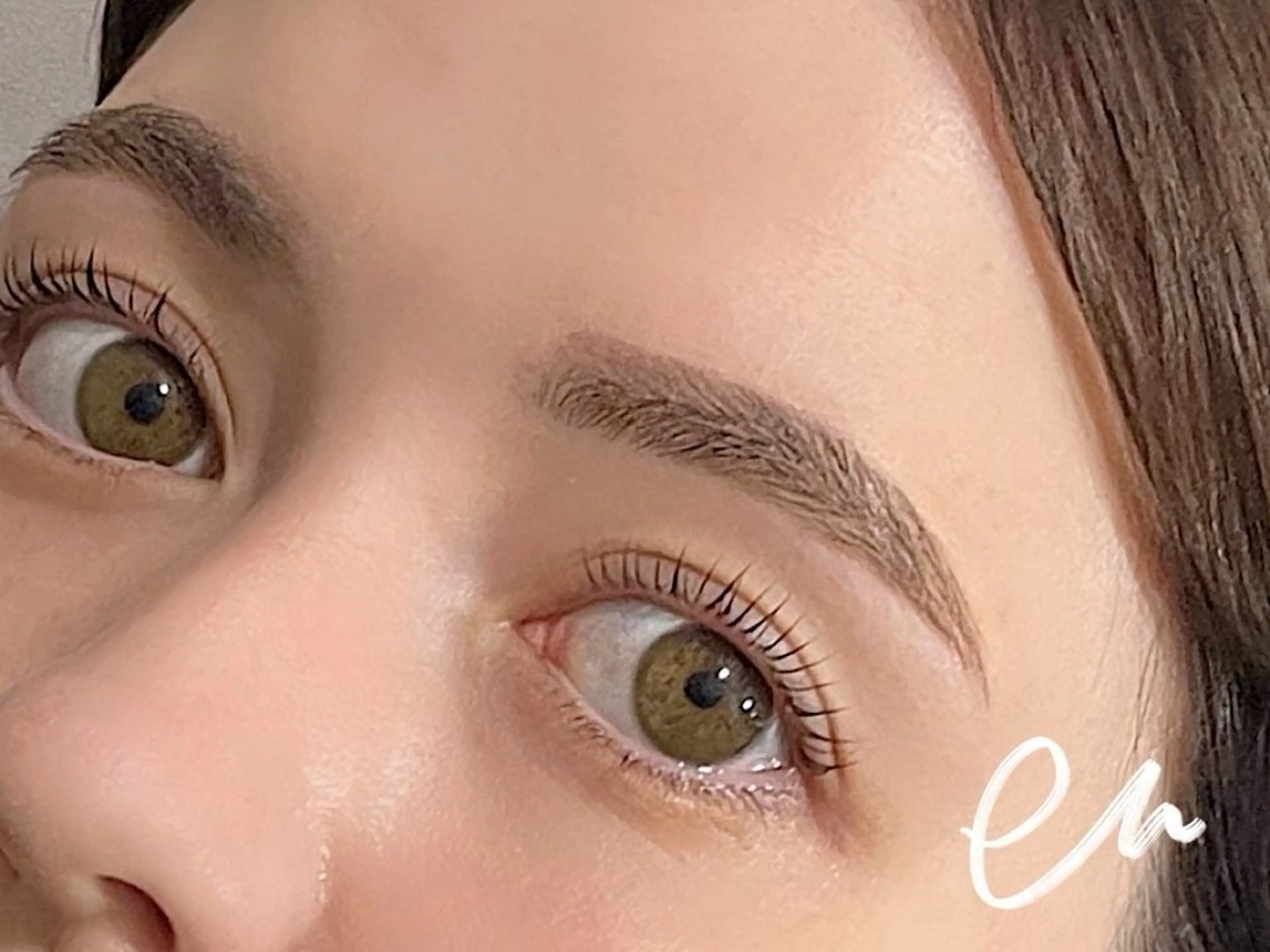 一番人気💫眉毛アイブロウWax+まつ毛パーマorパリジェンヌラッシュリフトの写真