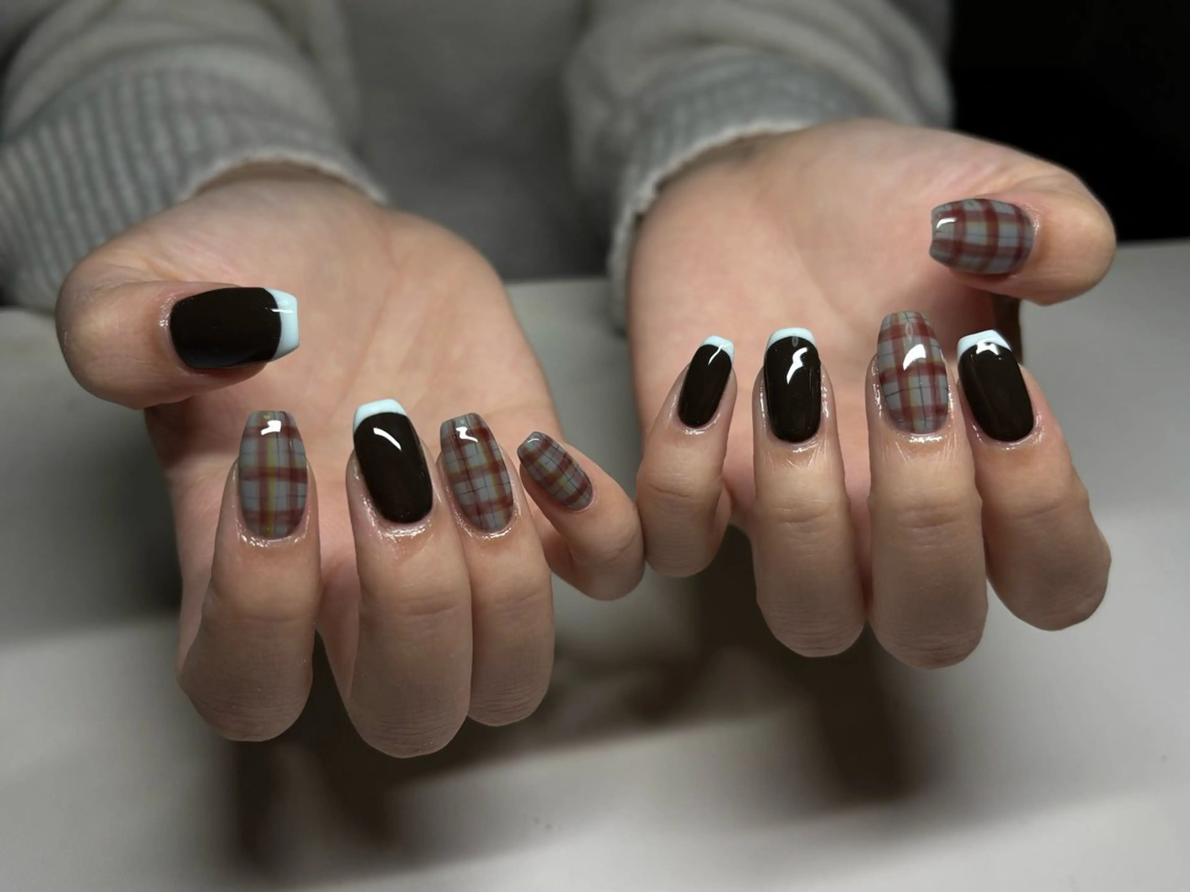 ネイル フレンチネイル ハンドネイル nayu nailのネイルデザイン