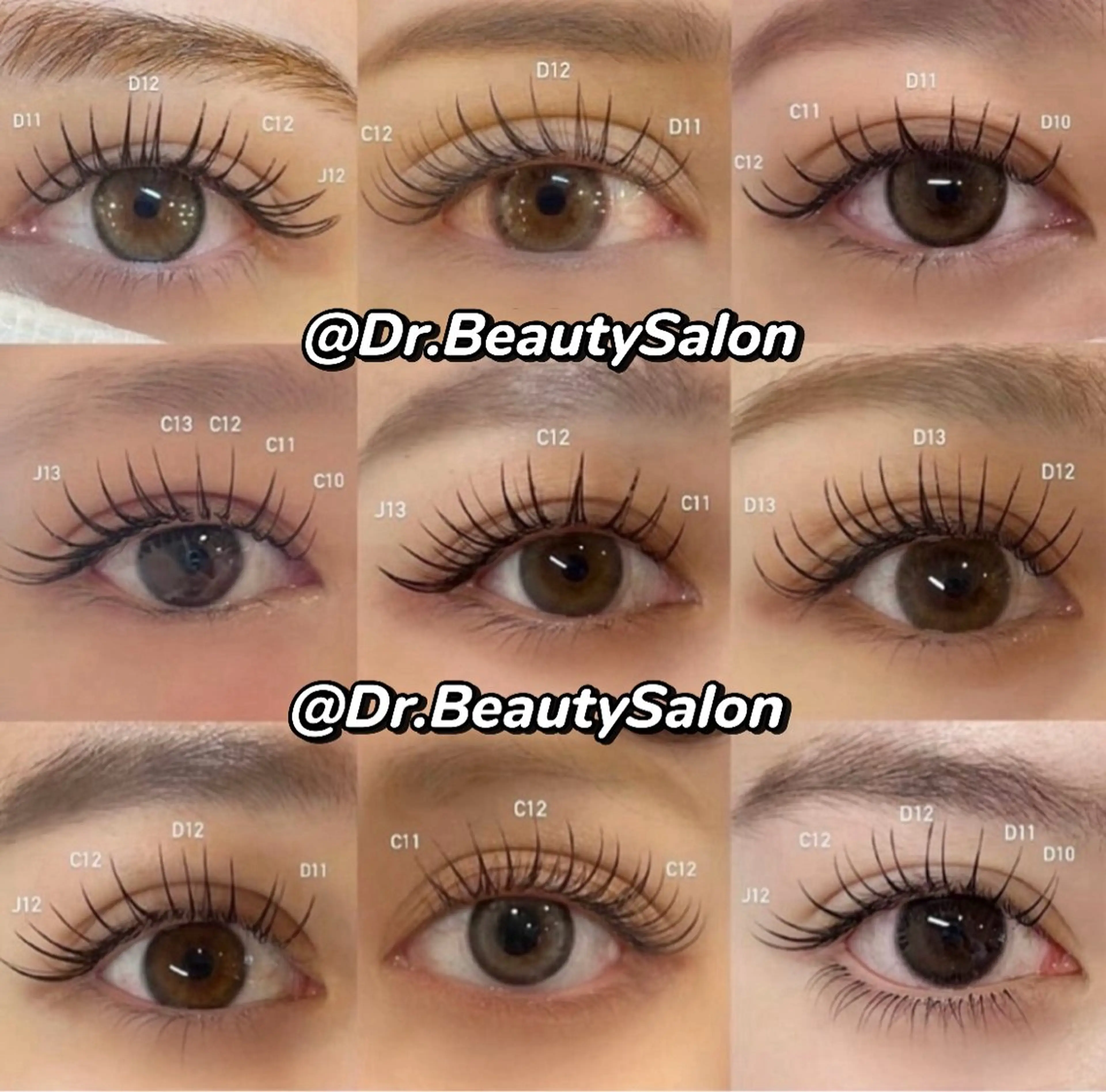 マツエク・マツパ 神田 佳奈のマツエク・マツパデザイン