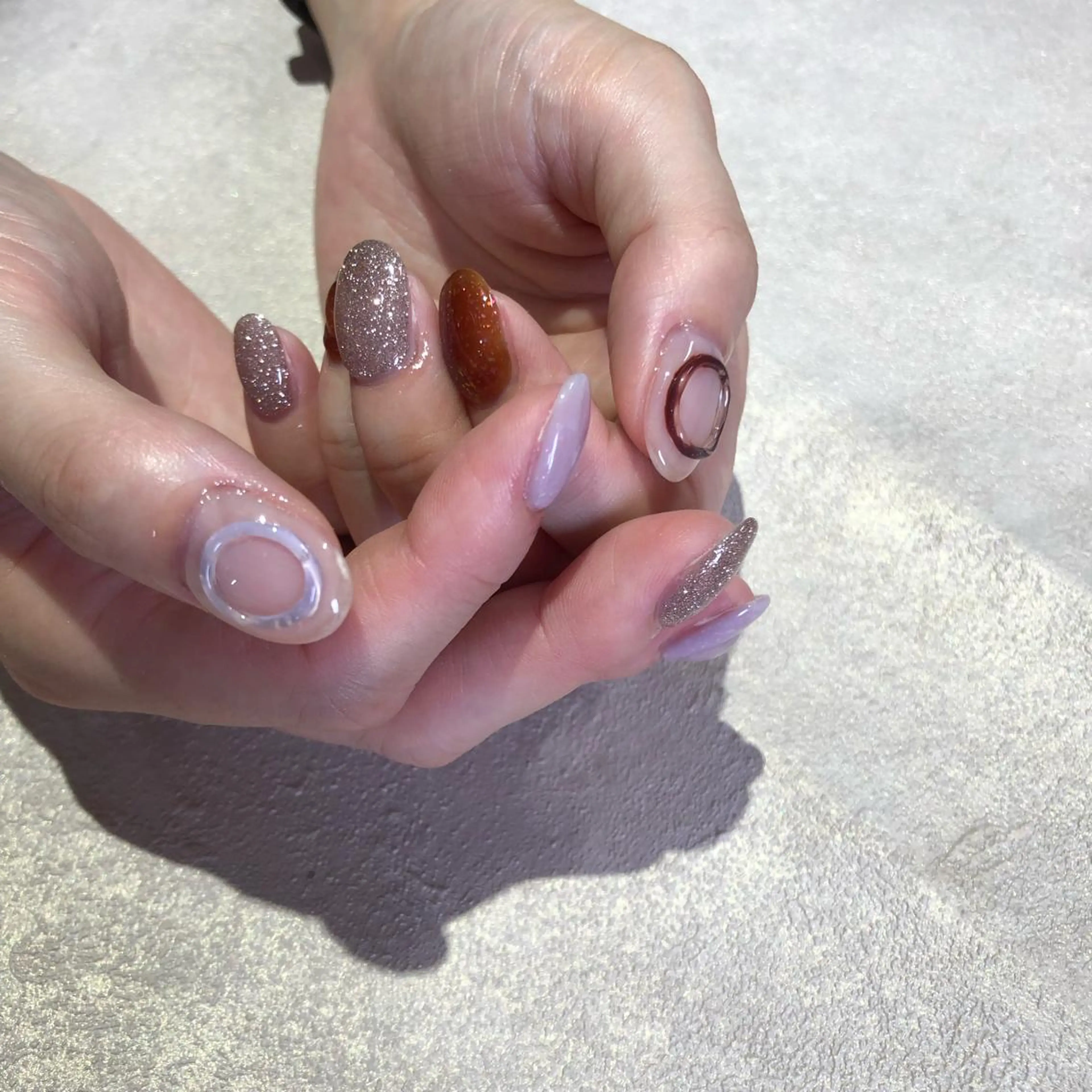 ネイル ハンドネイル フットネイル ハンドケア Nes.Nail所属・Miyagi Asamiのネイルデザイン