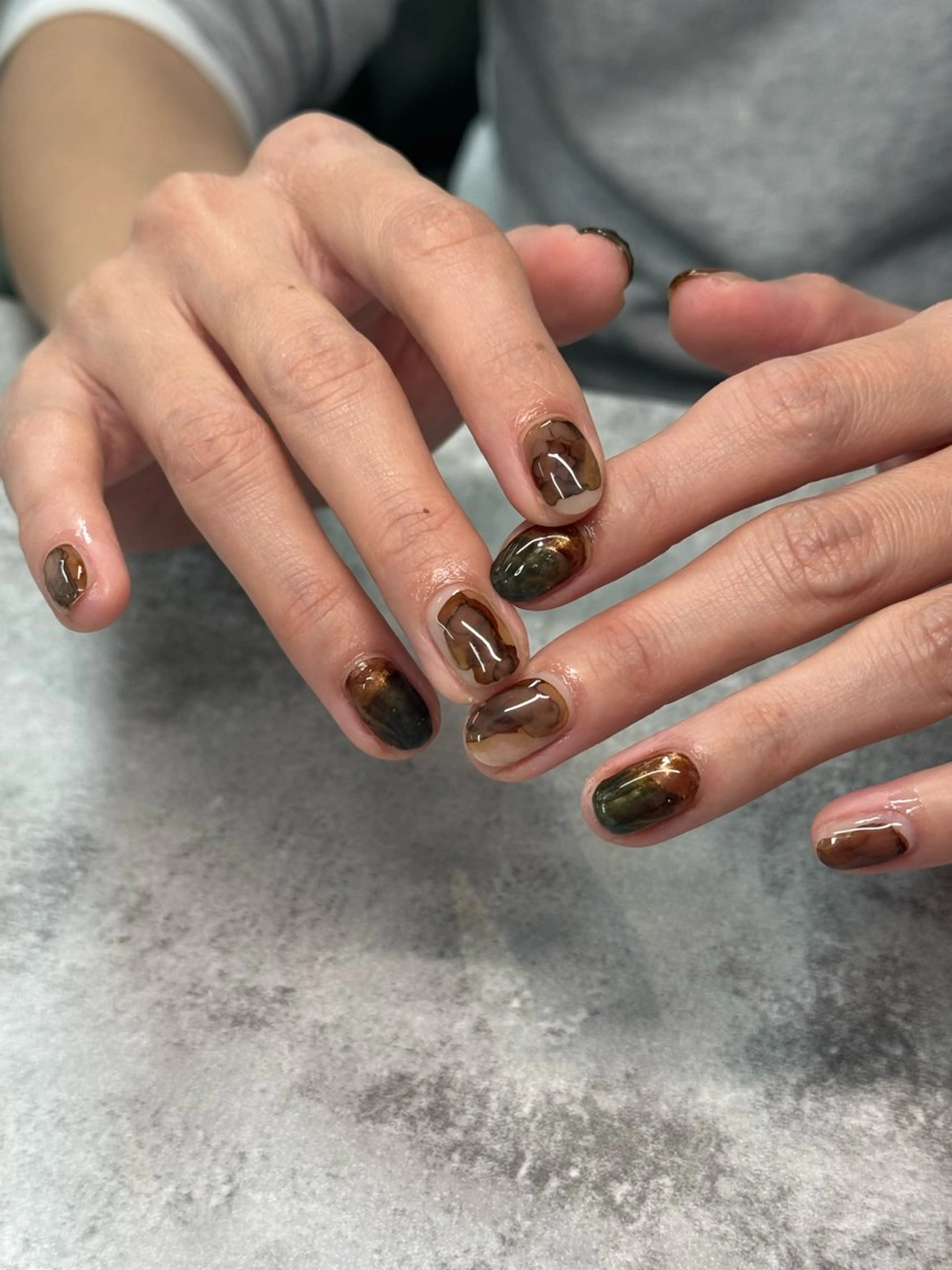 ネイル ハンドネイル Glad nail honokaのネイルデザイン