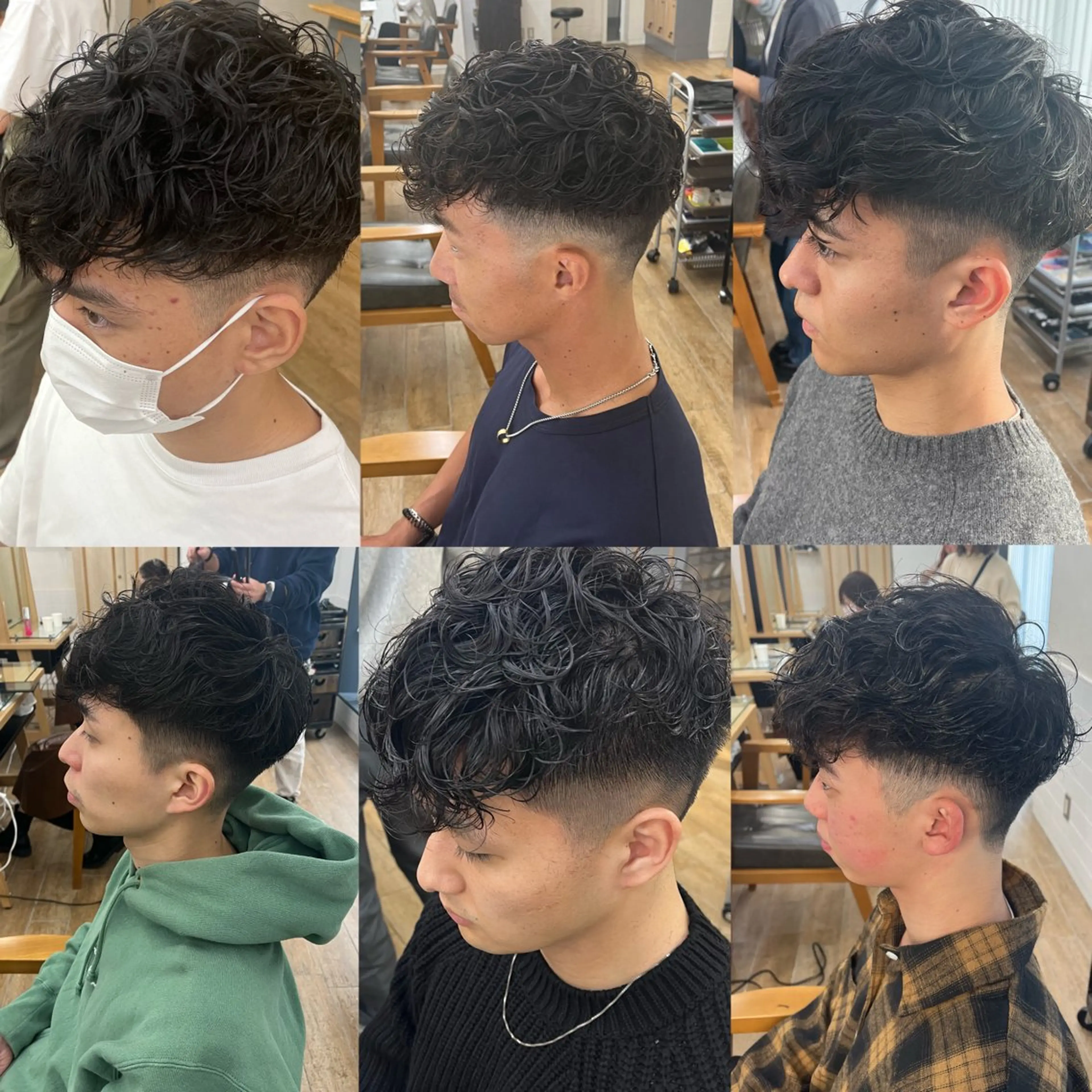 パーマ メンズ カット パーマ ✨ご新規様予約限定 メンズ特化アリサ✨のヘアスタイル