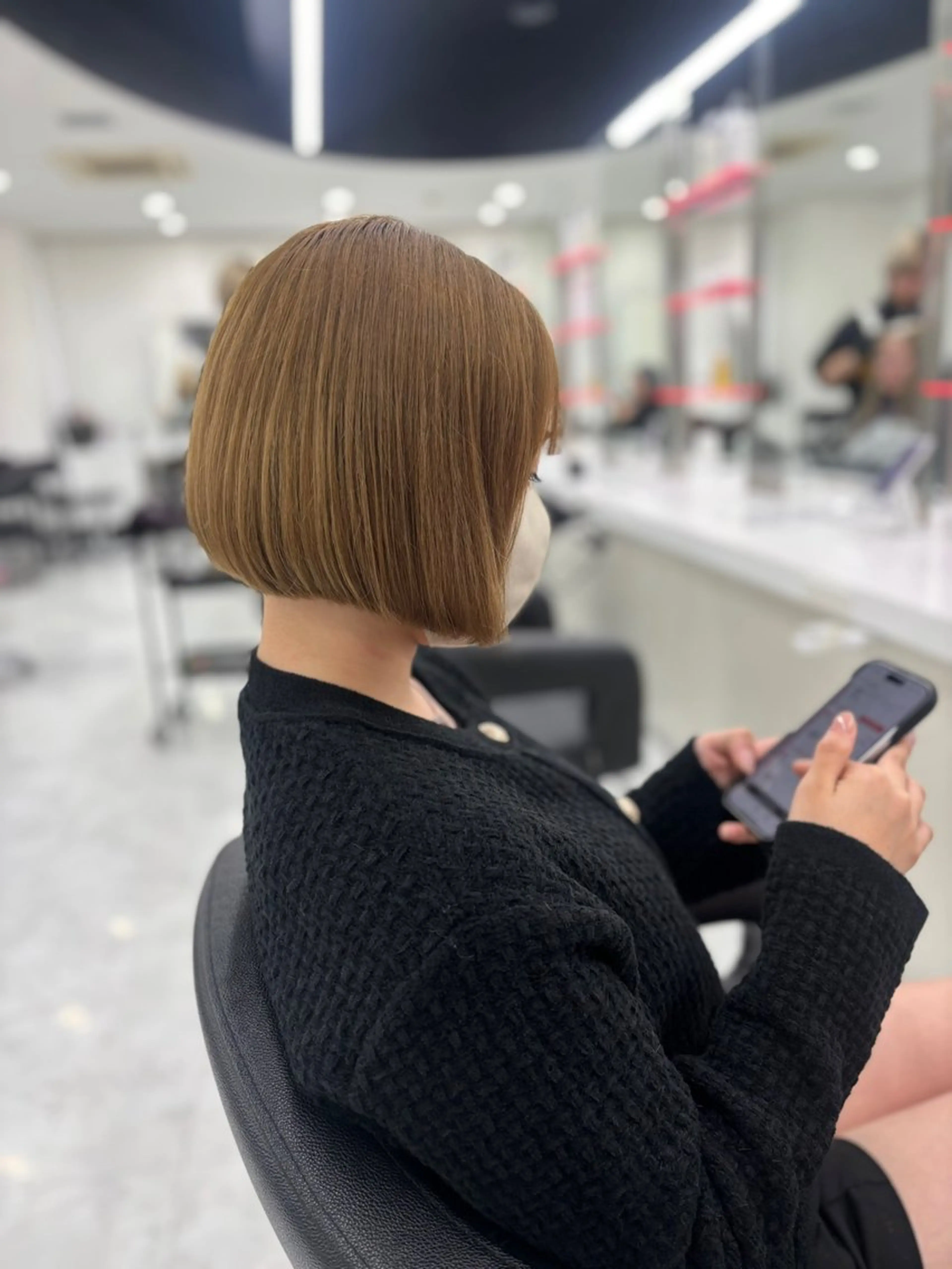 ショート ヘアカラー 渋谷🥇wカラー 特化美容師のヘアスタイル