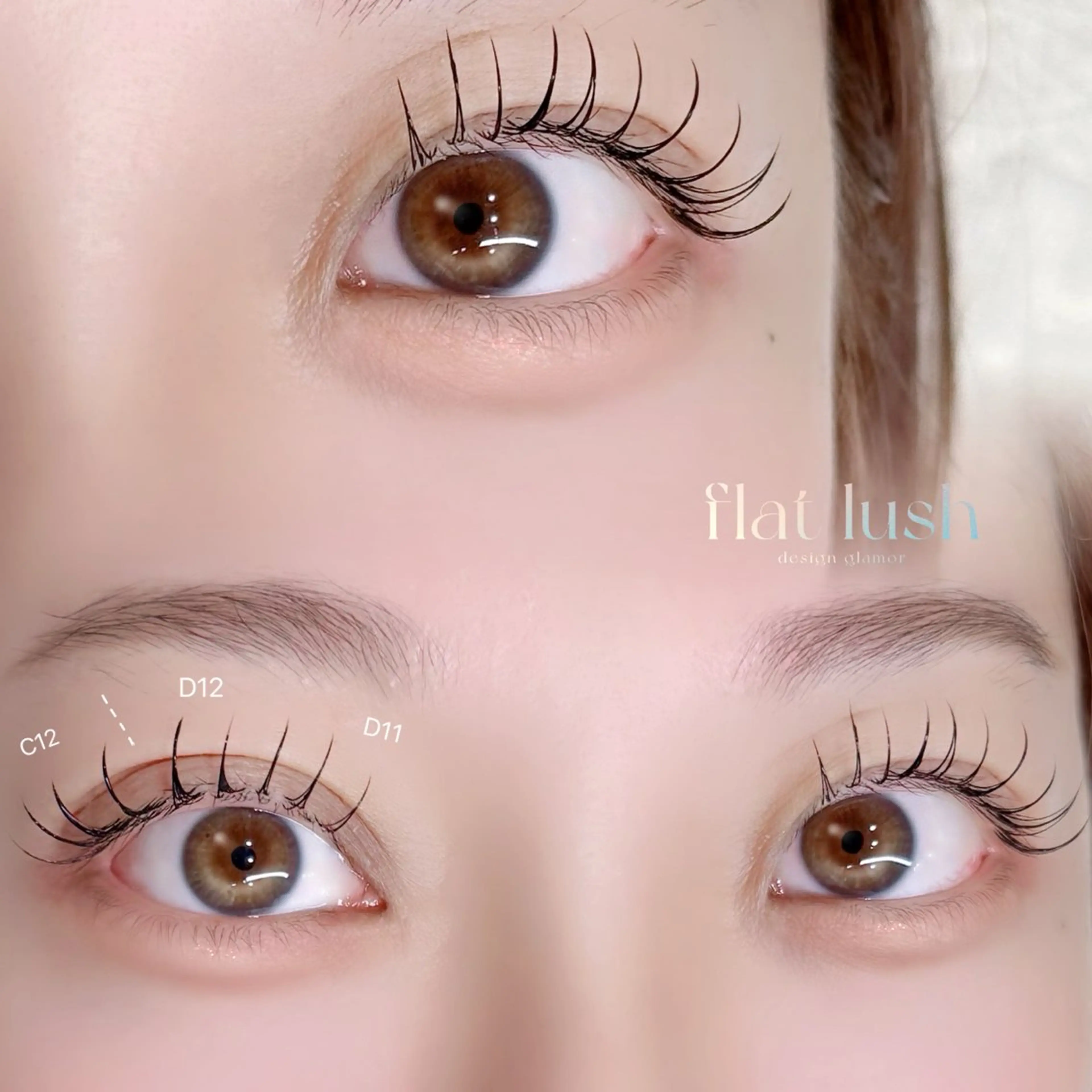 マツエク・マツパ Luxiel eye博多店所属・LuXiel mana🦙のマツエク・マツパデザイン