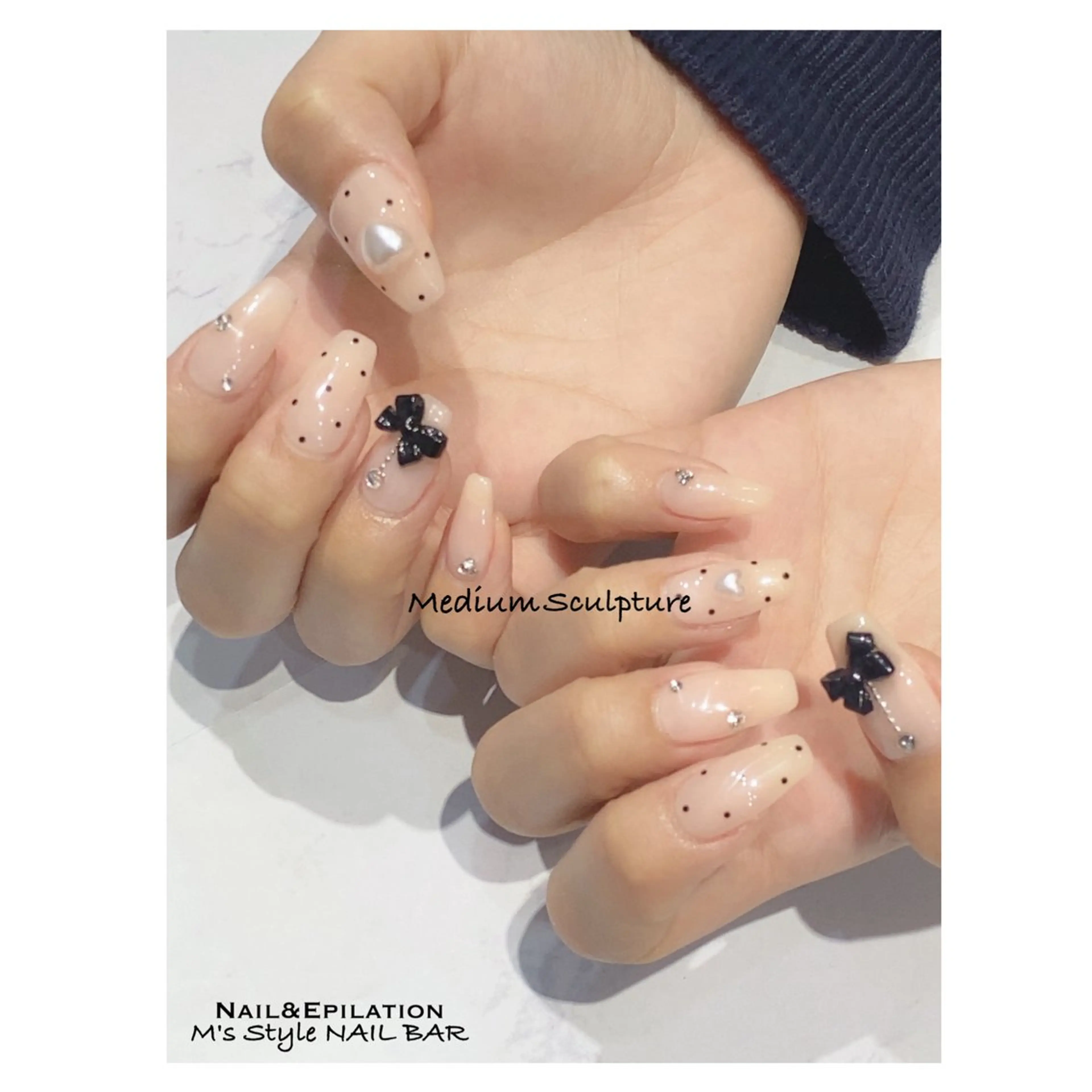 ネイル 成人式 フットネイル フレンチネイル ジェルネイル 韓国ネイル ハンドネイル M's Style NAIL BARのエステ・リラクイメージ