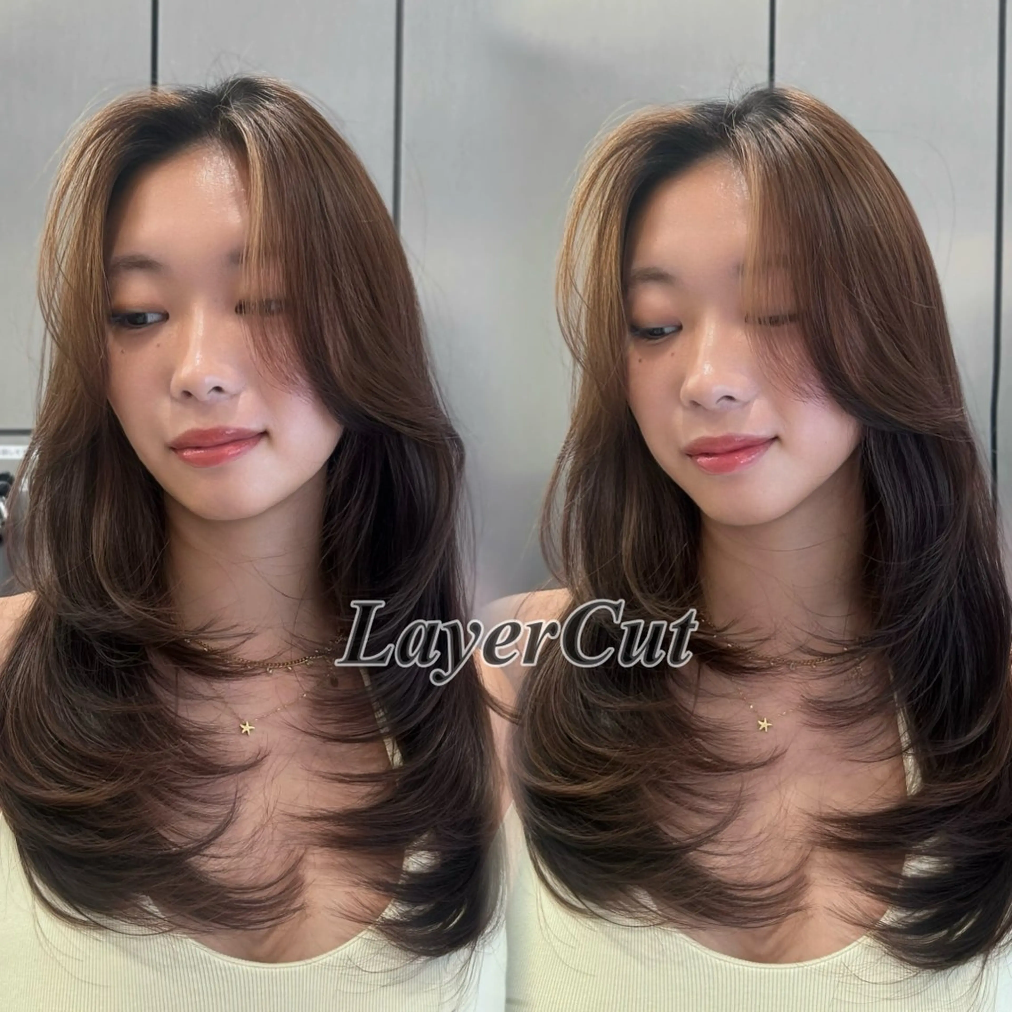 ロング レイヤーカット カット ヘアカラー トリートメント 大人レイヤー/艶髪 🇺🇸TOMONAのヘアスタイル