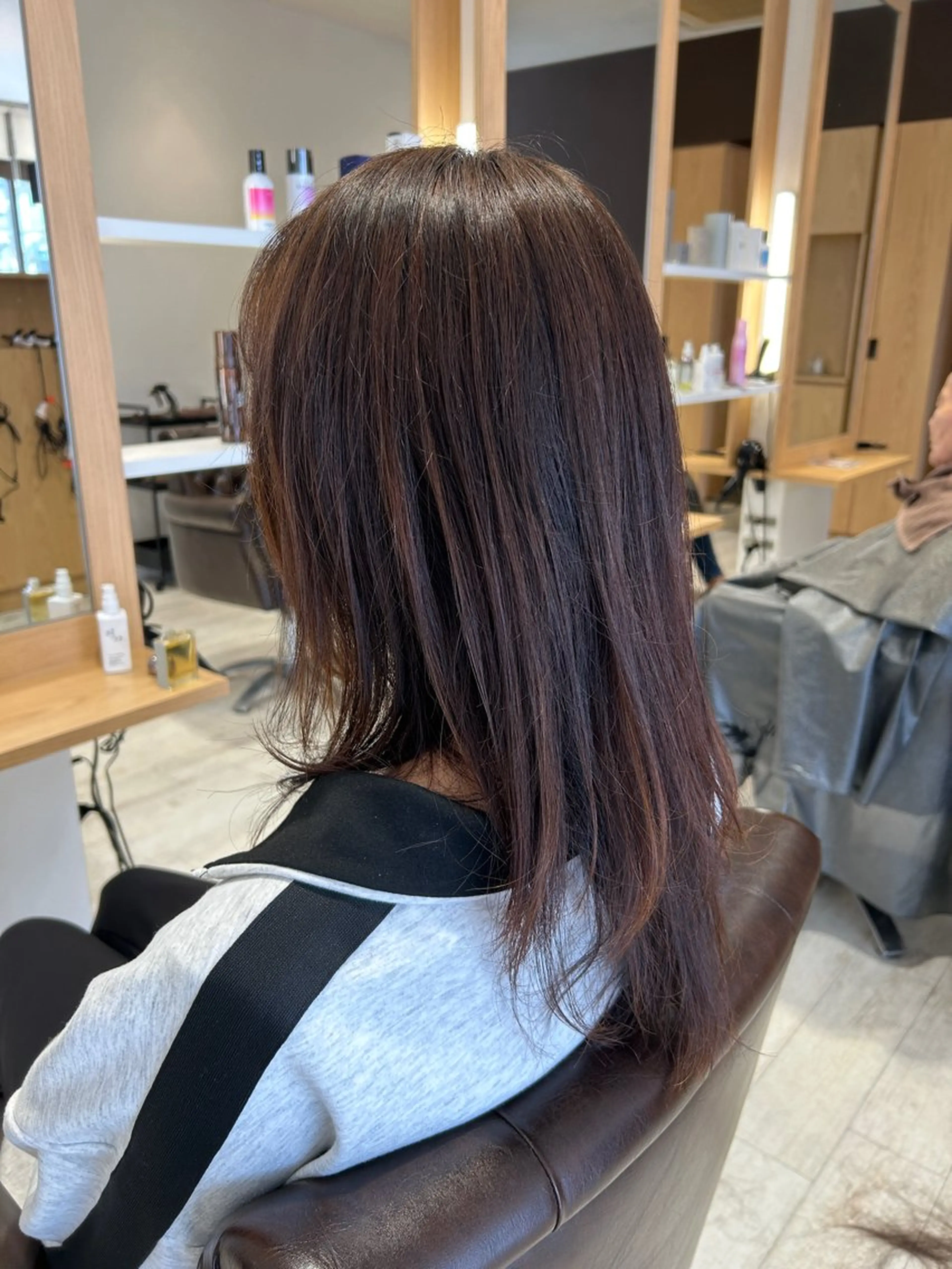 カラー ブラウンカラー モカブラウン Hattori Ryukiのヘアスタイル