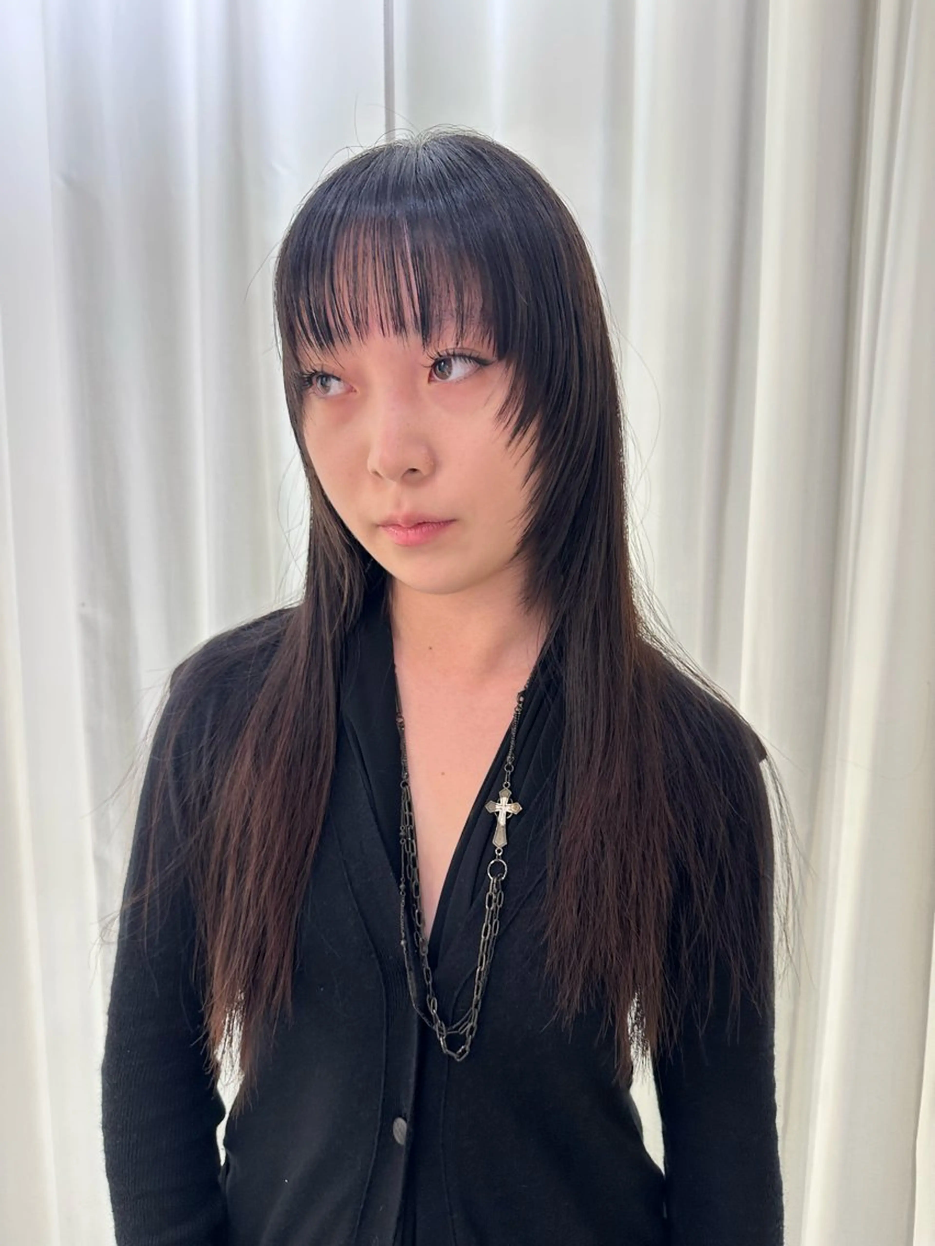 ロング そーた/メンズ/ デザインカラー/のヘアスタイル