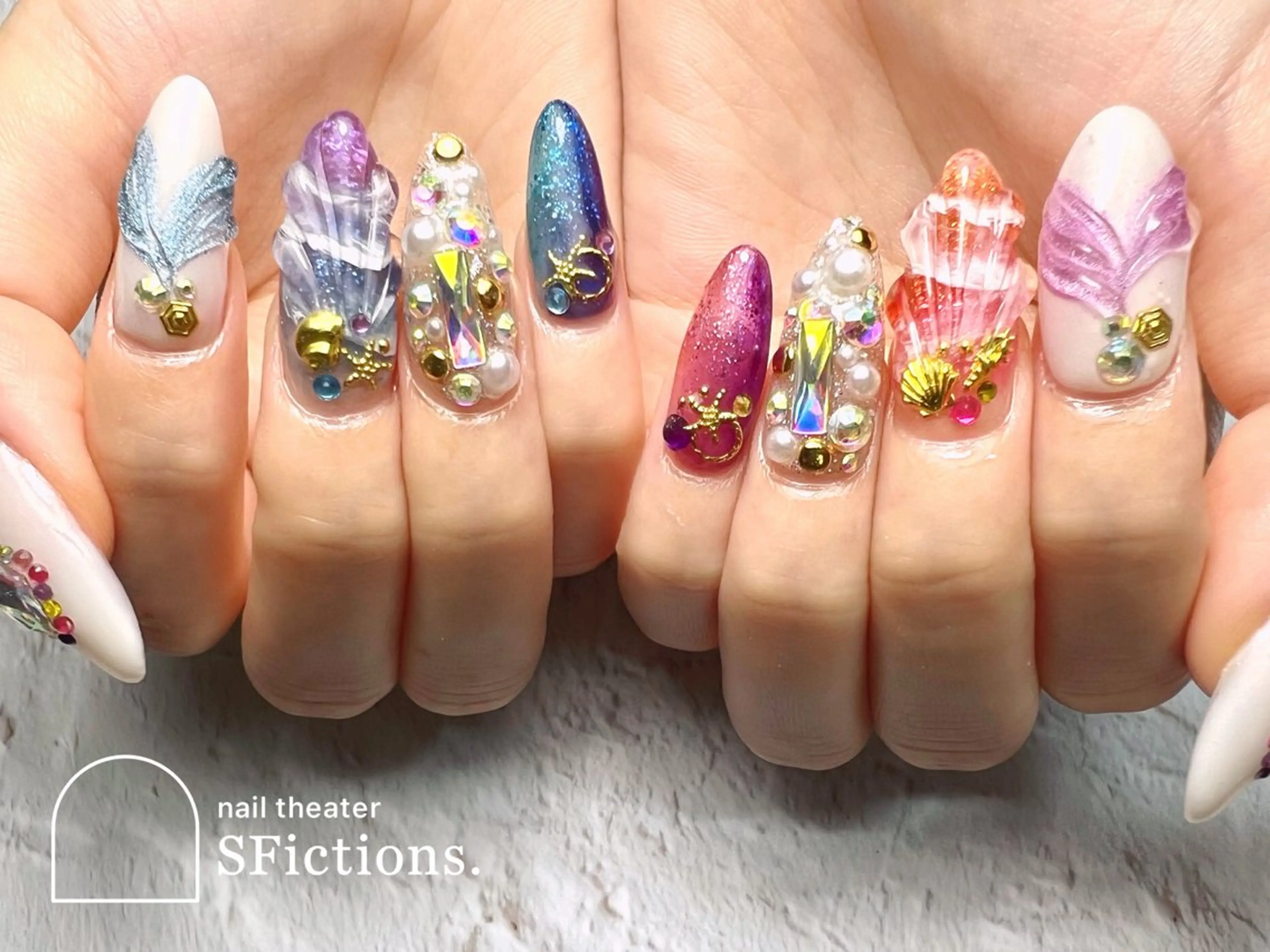 ネイル 北名古屋　ネイル SFictions.のネイルデザイン