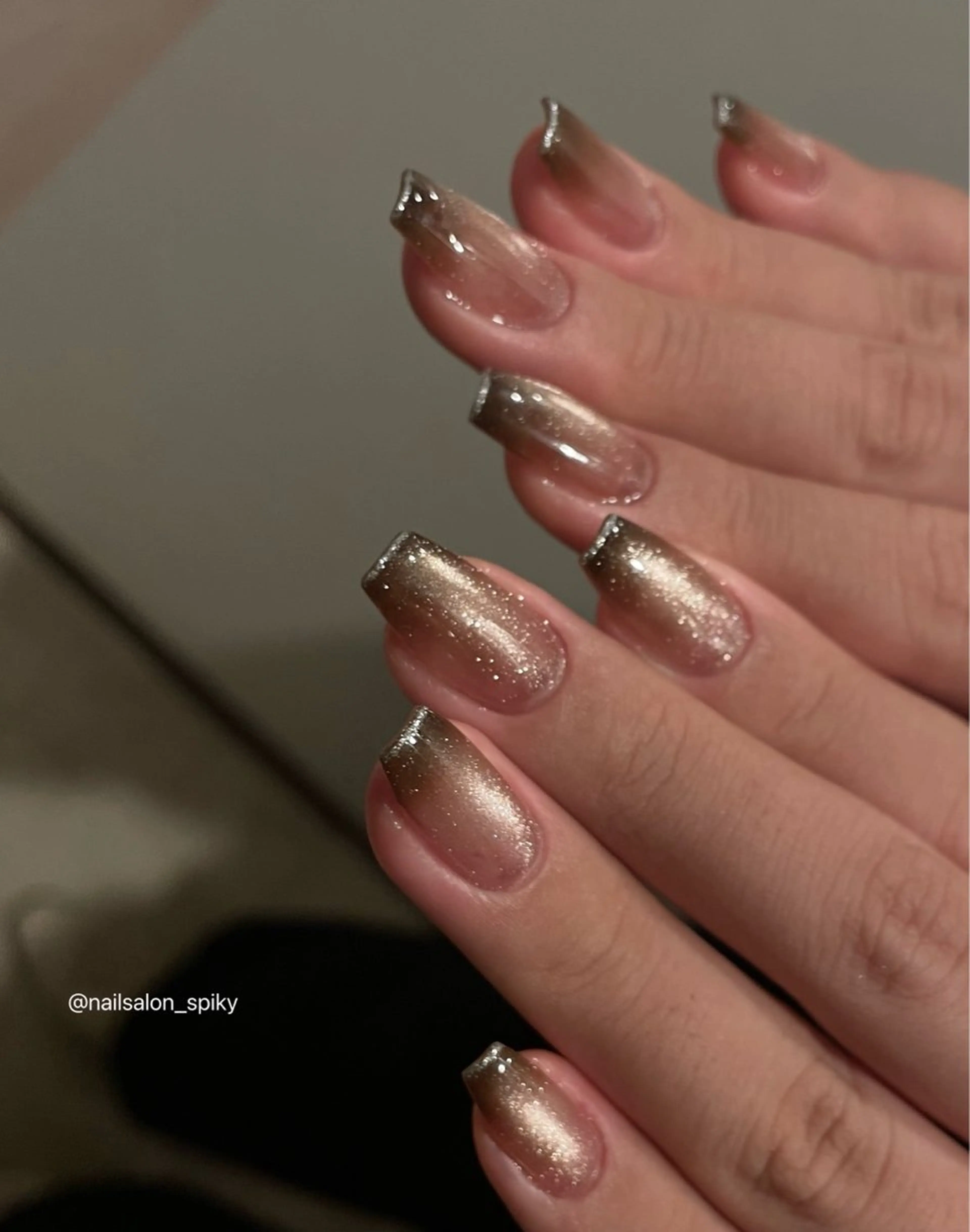 ネイル ハンドネイル Spiky とうげ ふうかのネイルデザイン