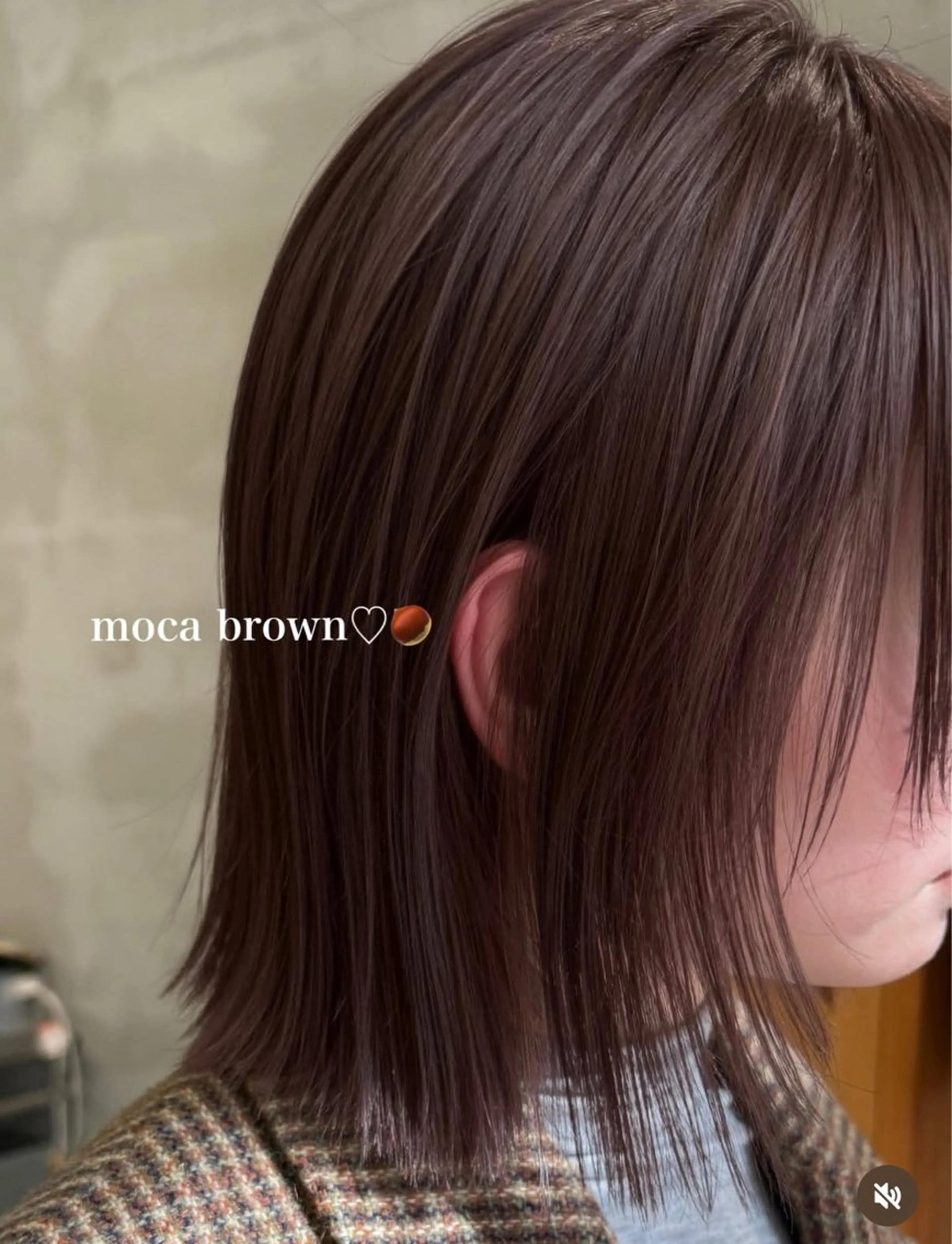 カラー 柔らかいオリーブ🍃 カラーNatsumiのヘアスタイル