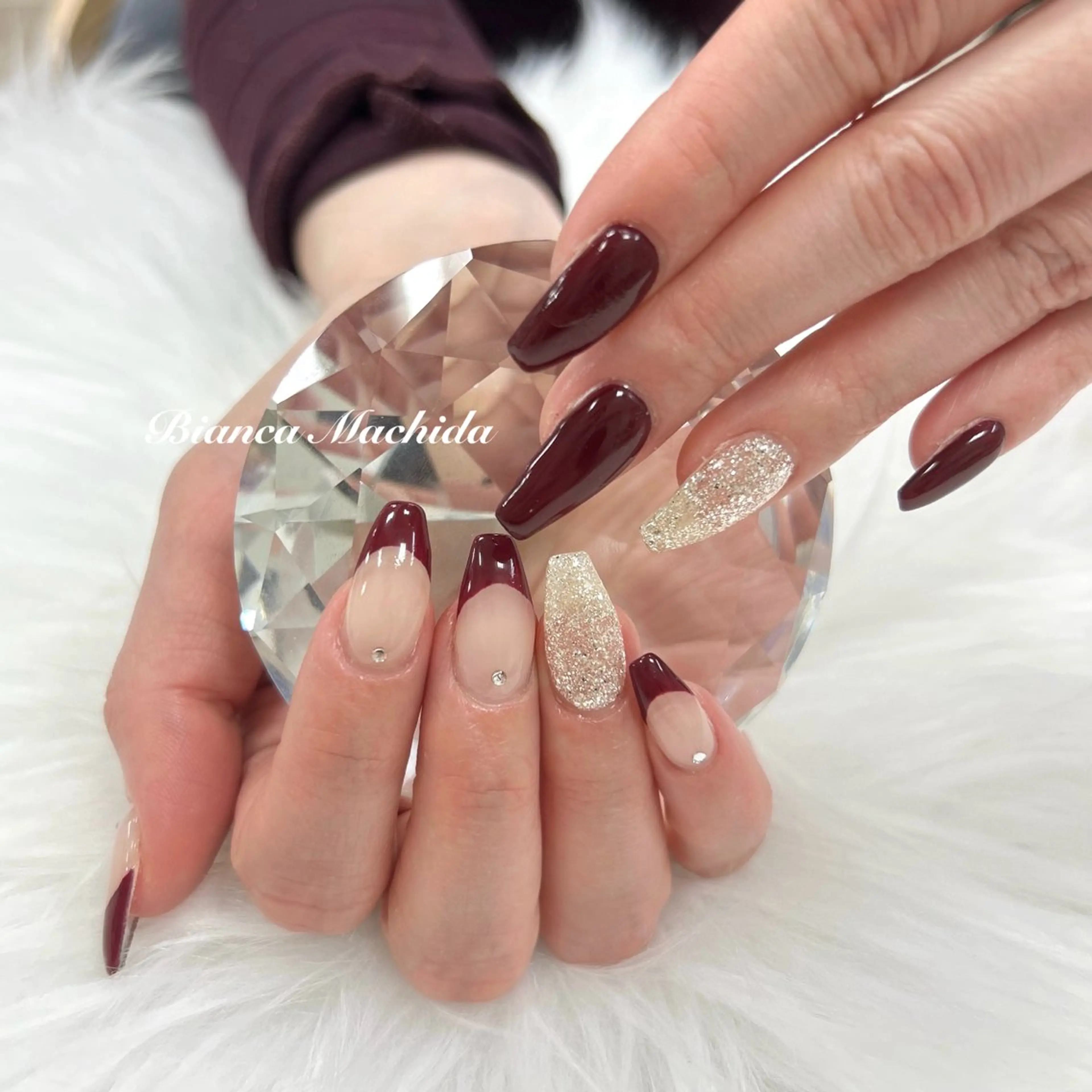 ネイル ハンドネイル ハンドケア Bianca 🪽 Nakajimaのネイルデザイン