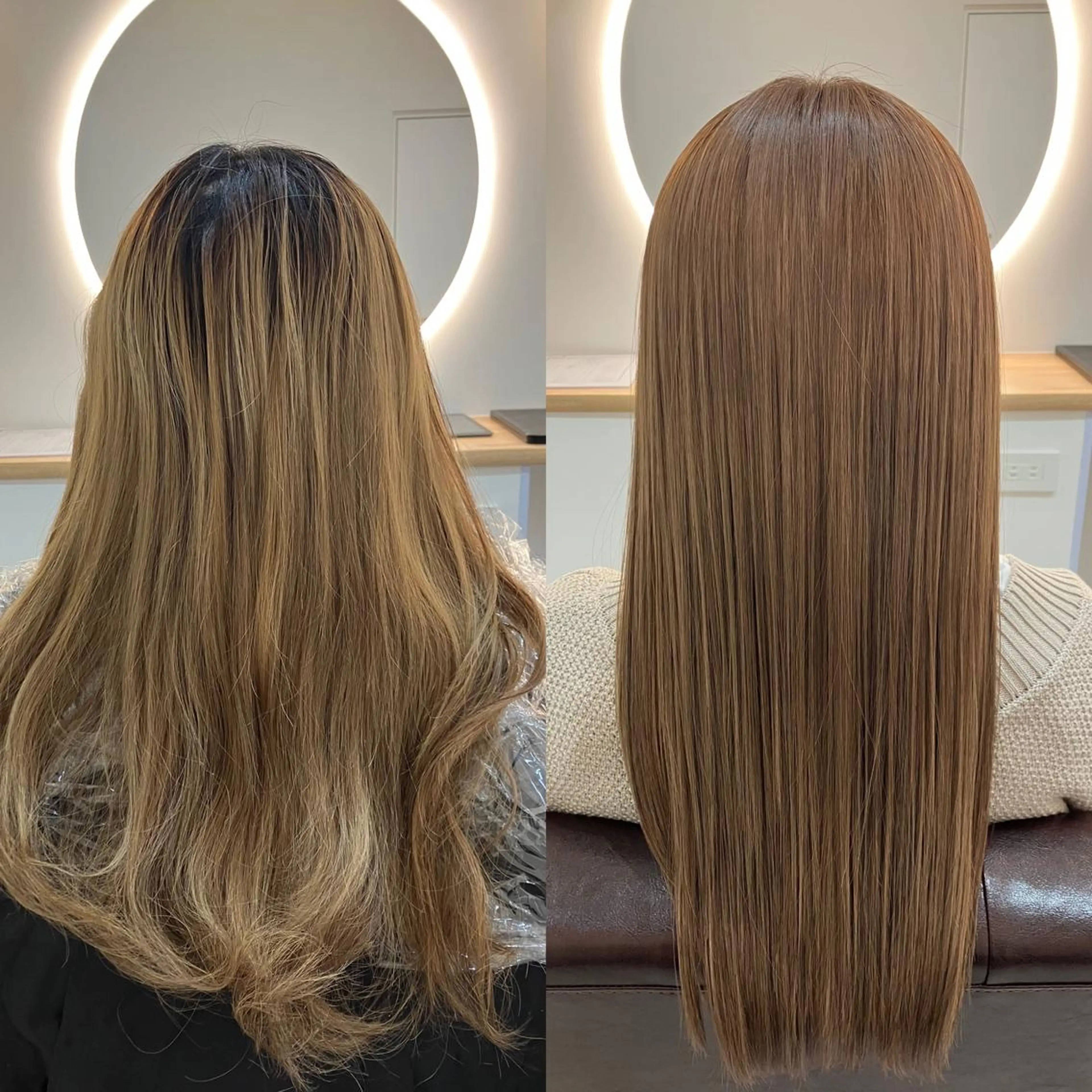 ロング カラー ヘアアレンジ キッズ カット ヘアカラー トリートメント 関内　髪質改善　特化 re:Magoのヘアスタイル