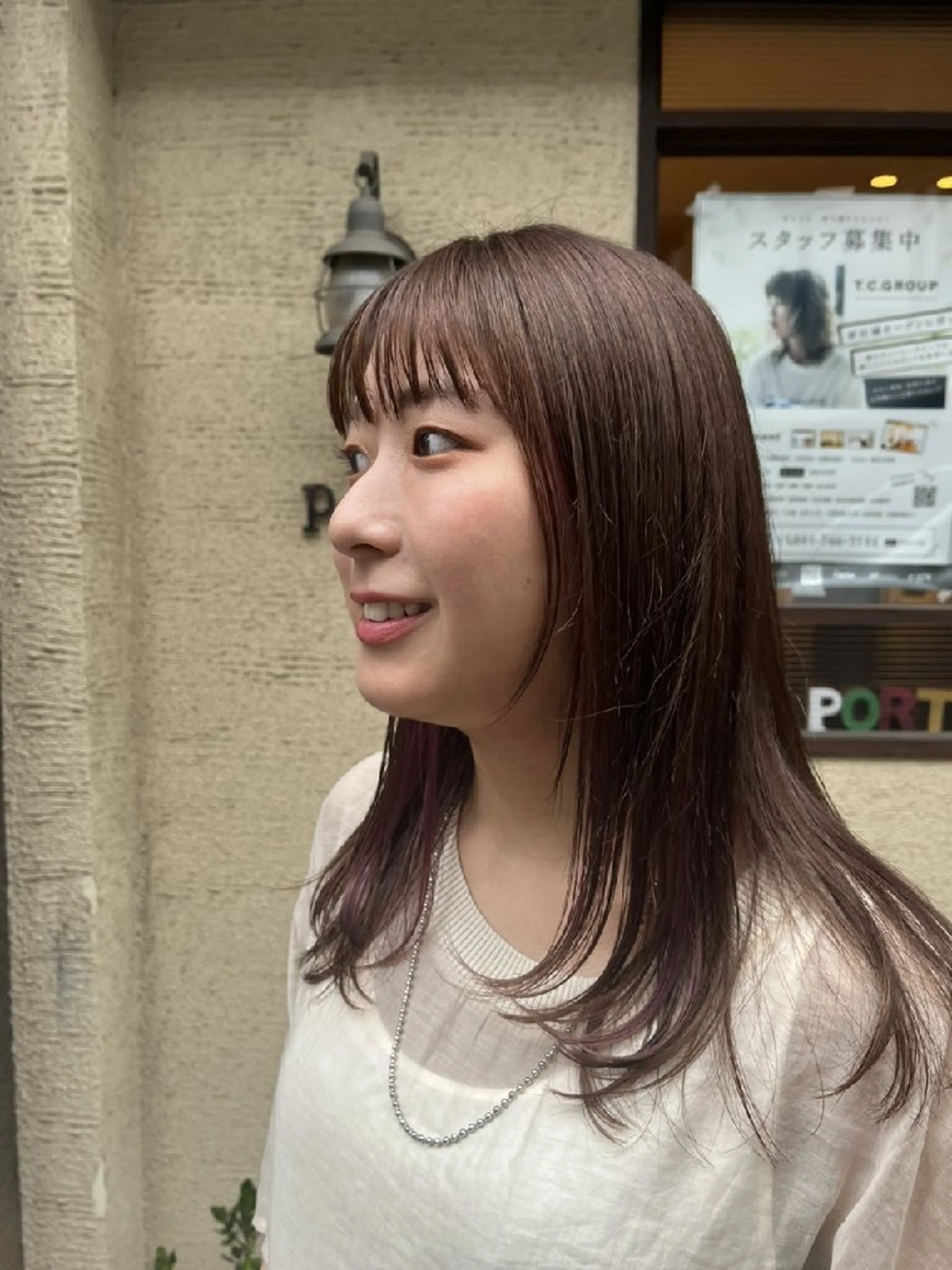 【SNS掲載用】前髪カットの写真