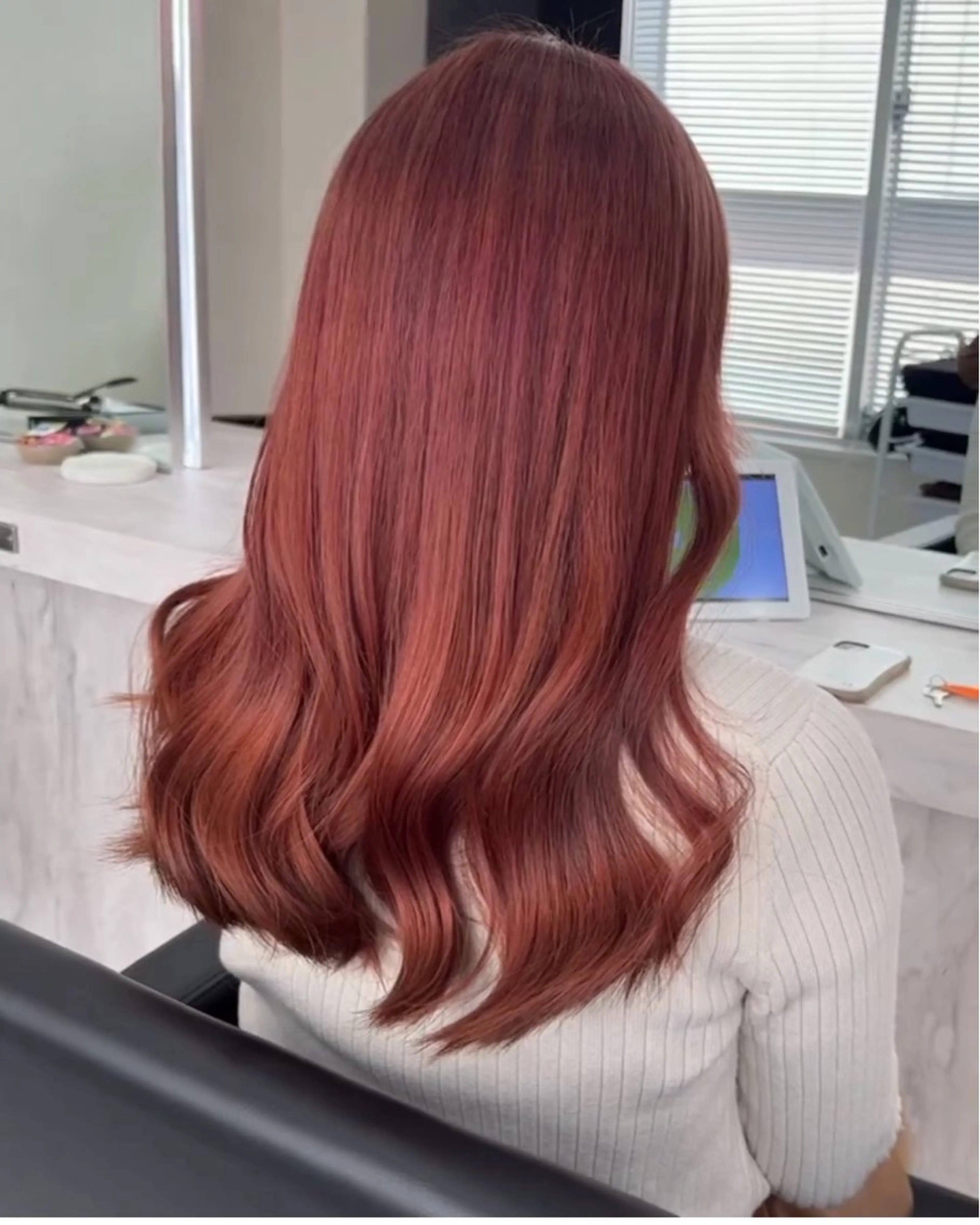 セミロング 🍒あいか/ カラーモデル募集🍒のヘアスタイル