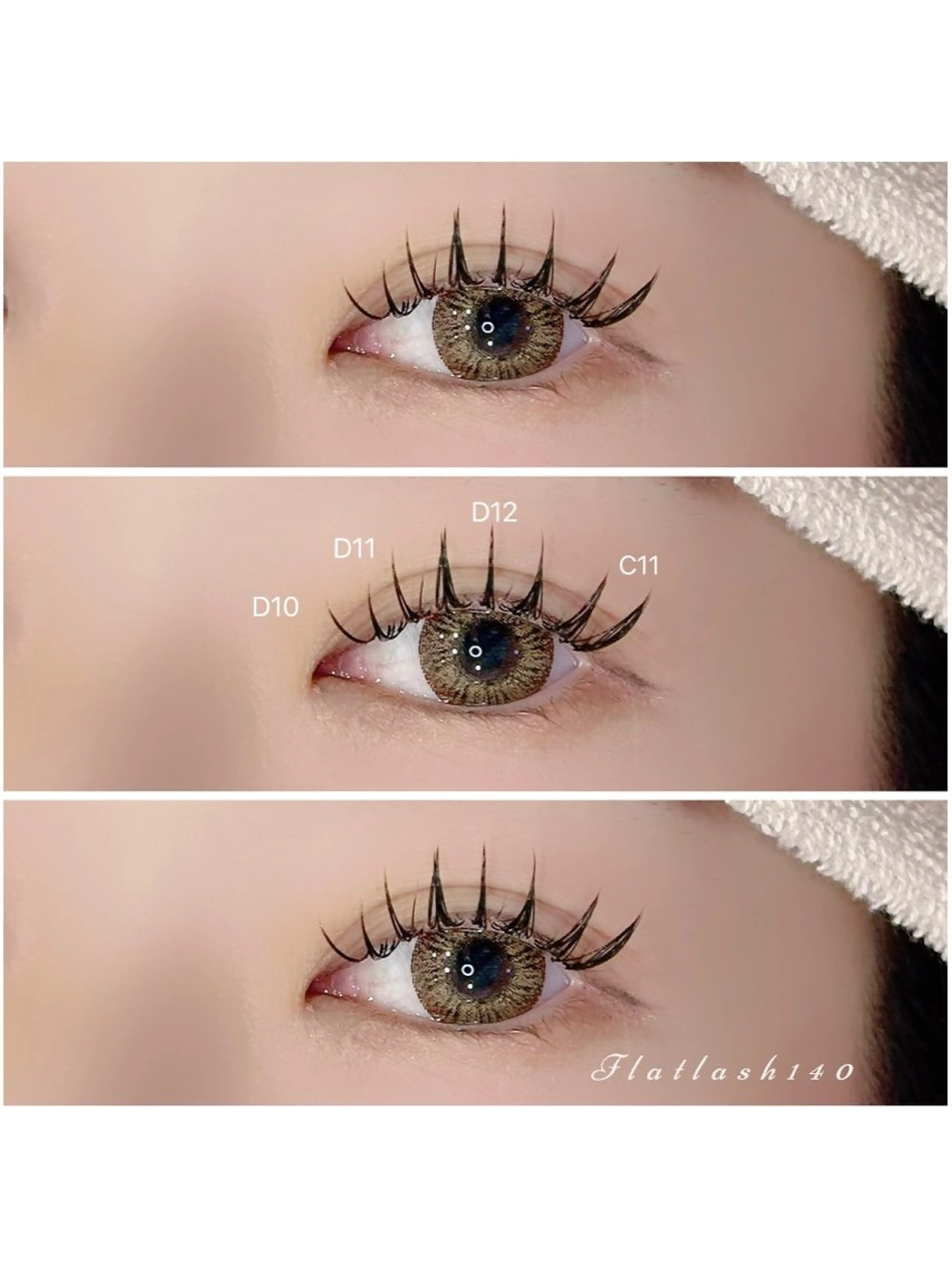 マツエク・マツパ マツエク Mellis EYE BEAUTY 北花田店所属・横田 帆咲のマツエク・マツパデザイン