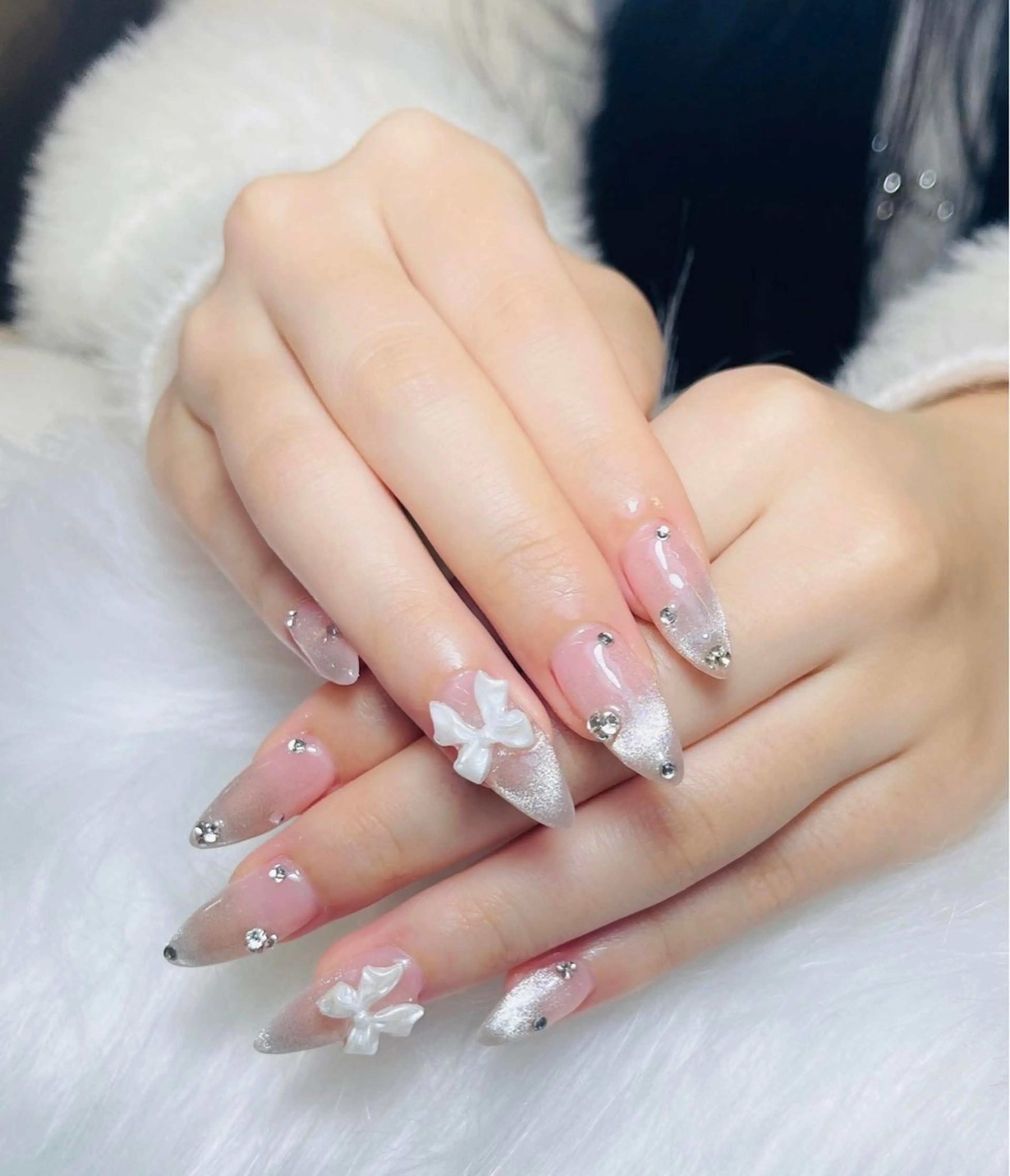 ネイル オーロラネイル チークネイル フットネイル フレンチネイル ハロウィン ハンドネイル Lumi Nail 新大久保3‘のネイルデザイン