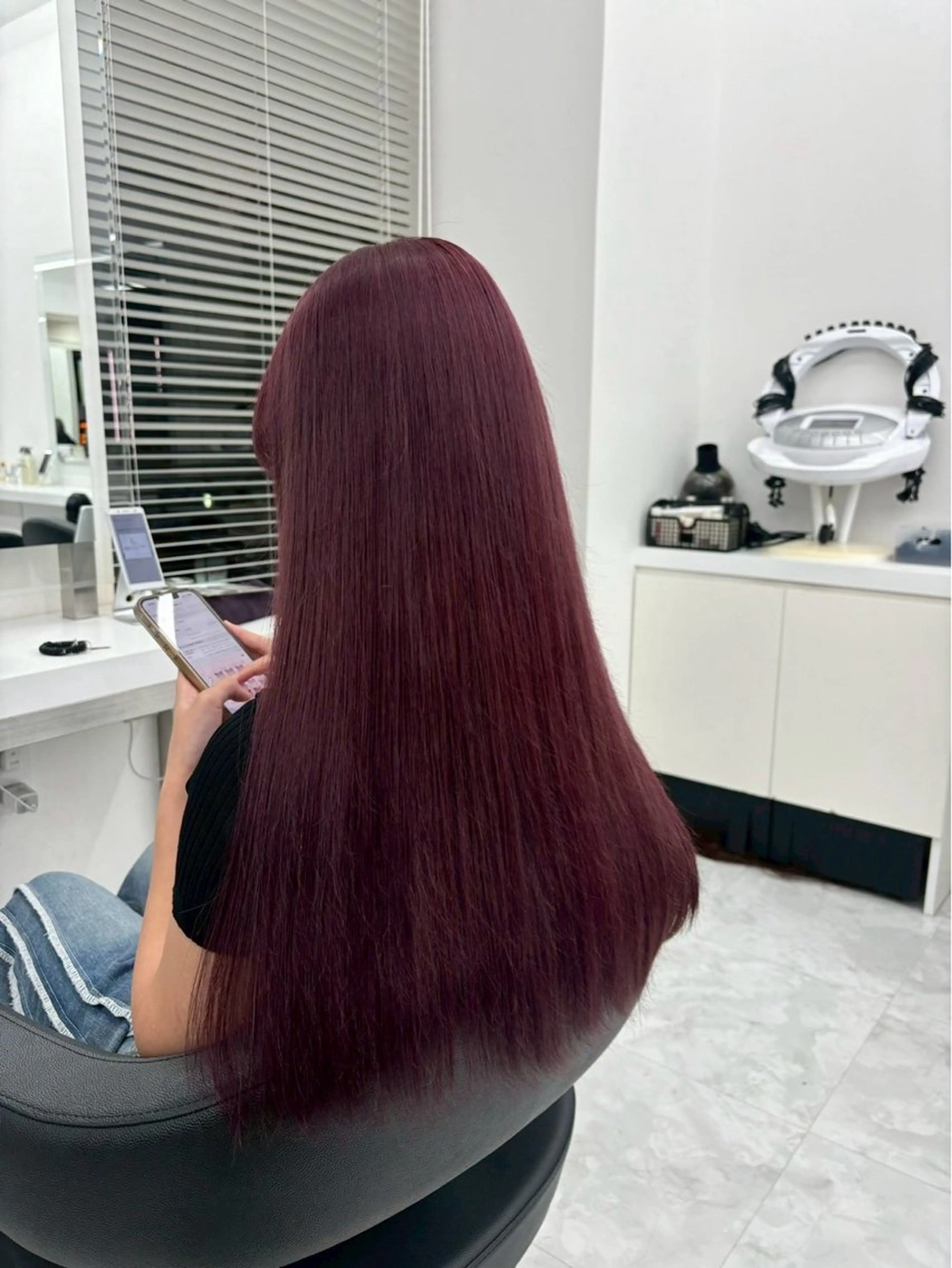 ロング カラー トレンドカラー🩵 羽衣🎀横浜🪄ྀིのヘアスタイル