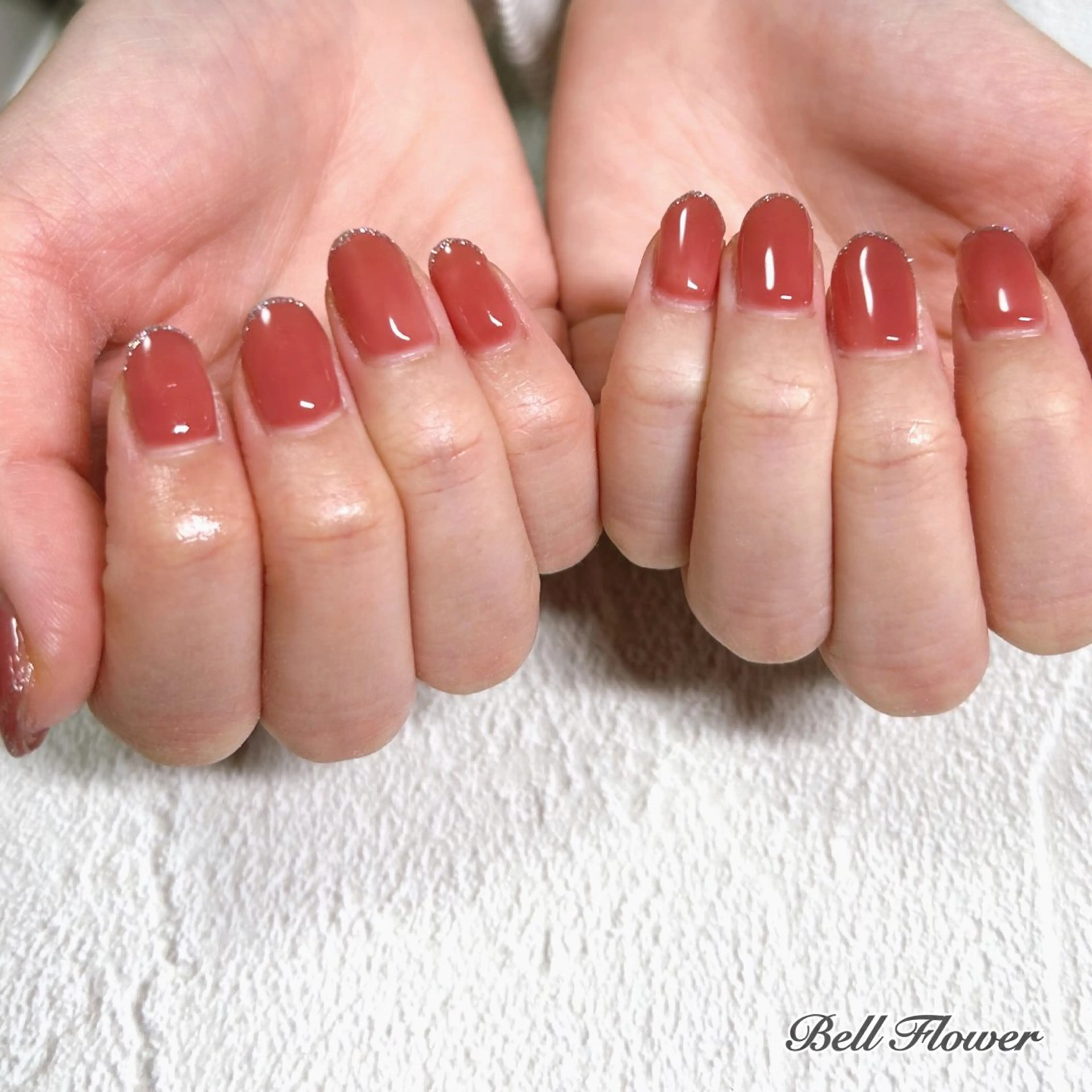 ネイル ハンドネイル Bell Flowerのネイルデザイン