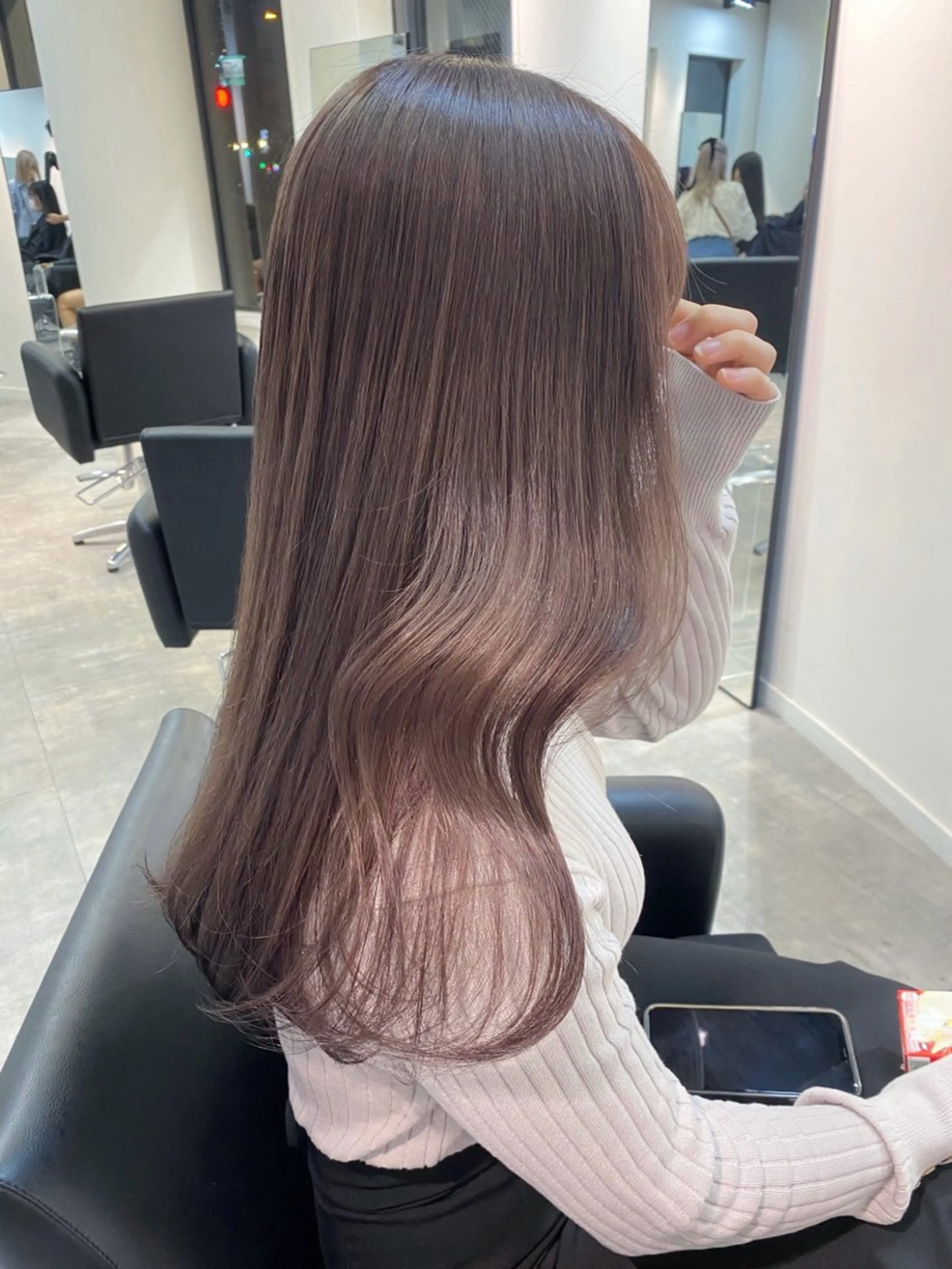 ロング カラー ブラウンカラー 透明感カラー ダブルカラー ハイトーンカラー ヘアカラー ハイトーン/ブリーチ 🎀/𝑵𝒐𝒆のヘアスタイル