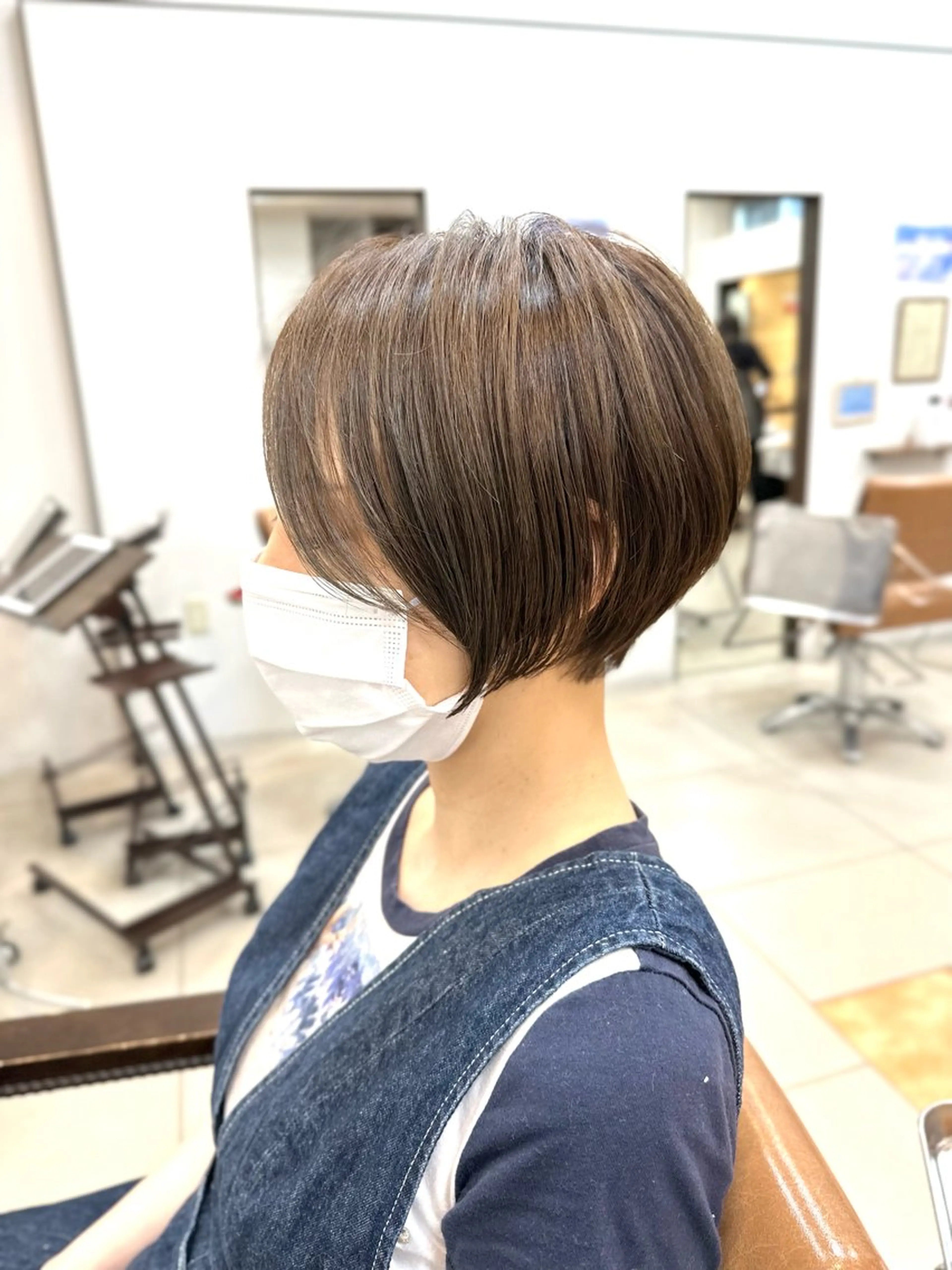 ショート カラー カット ヘアカラー トリートメント 藤田 祥平/ショートヘアのヘアスタイル