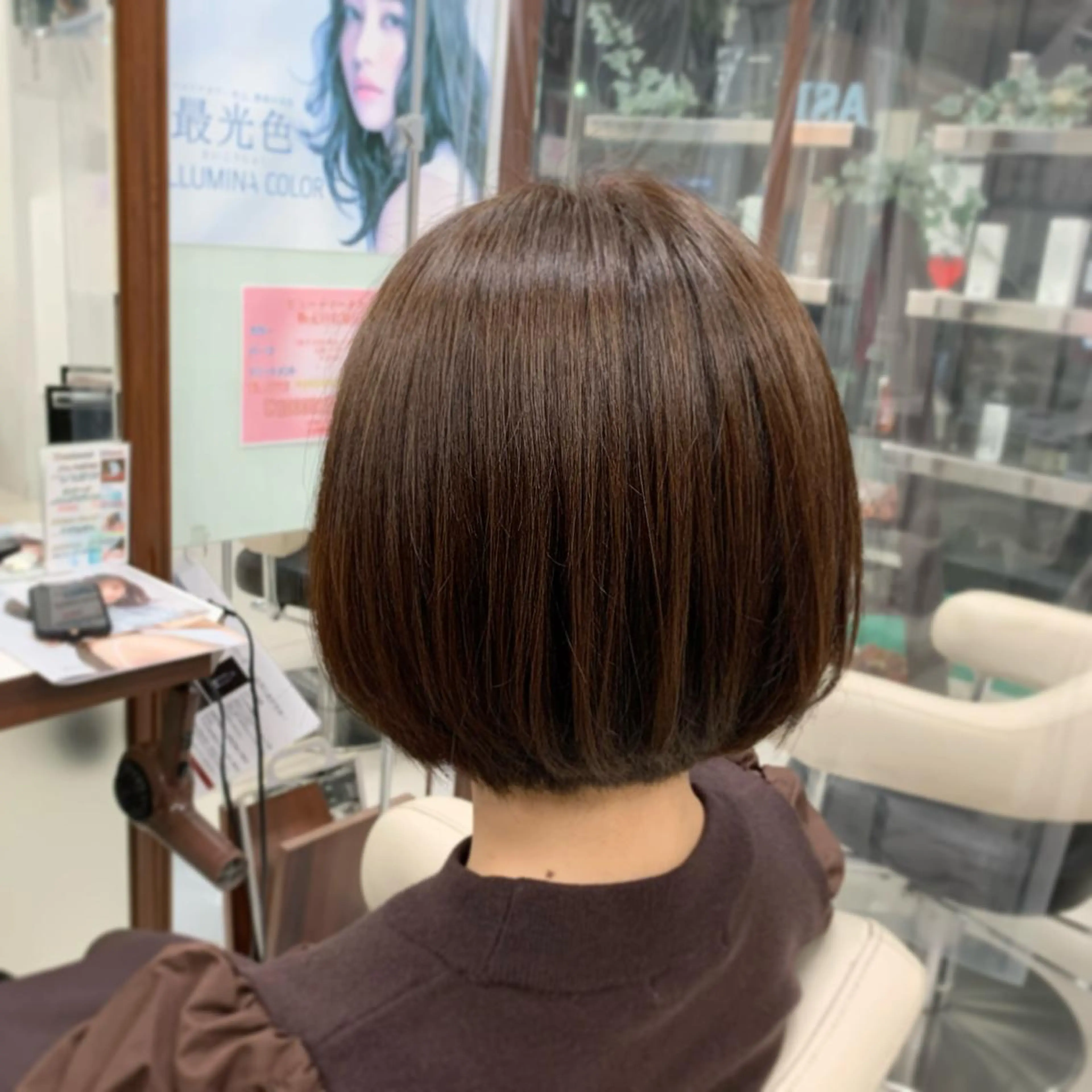 ショート 髪質改善 縮毛矯正 トリートメント 酸熱トリートメント ally新百合ヶ丘 フジムラユウスケのヘアスタイル