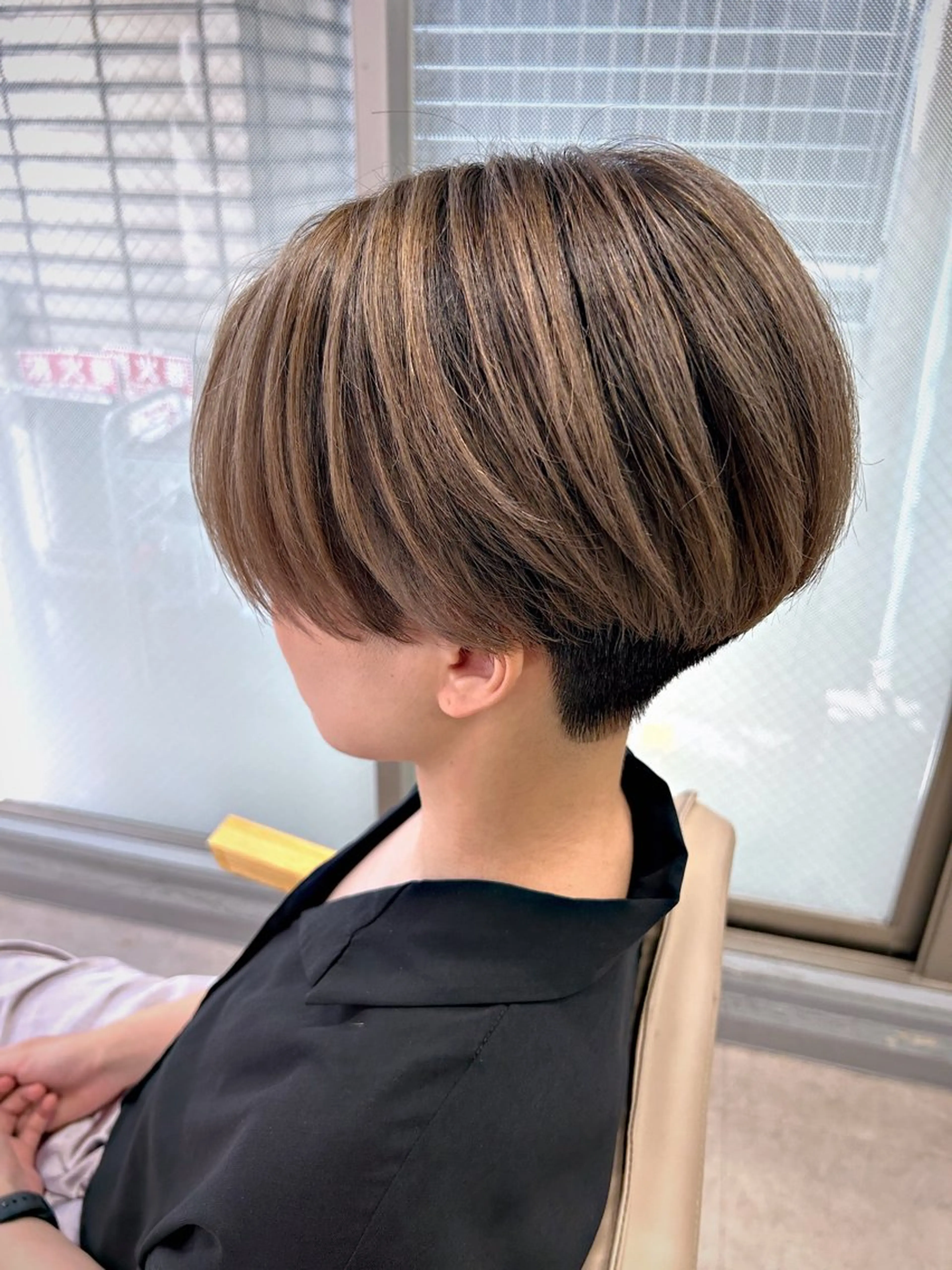 ショート カラー 新宿/美髪矯正 髪質改善/韓国風山本のヘアスタイル