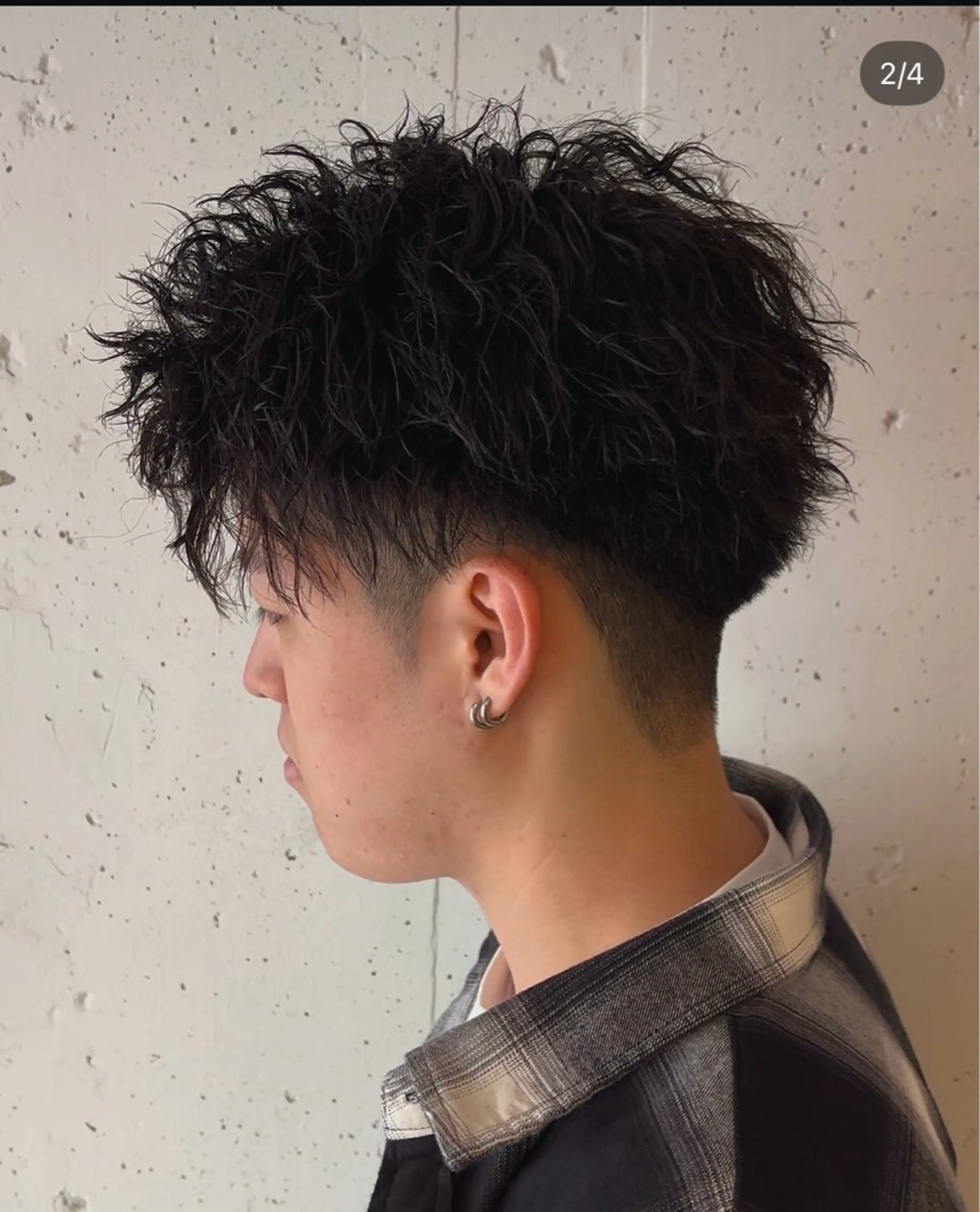 メンズ 尾前 了守のヘアスタイル