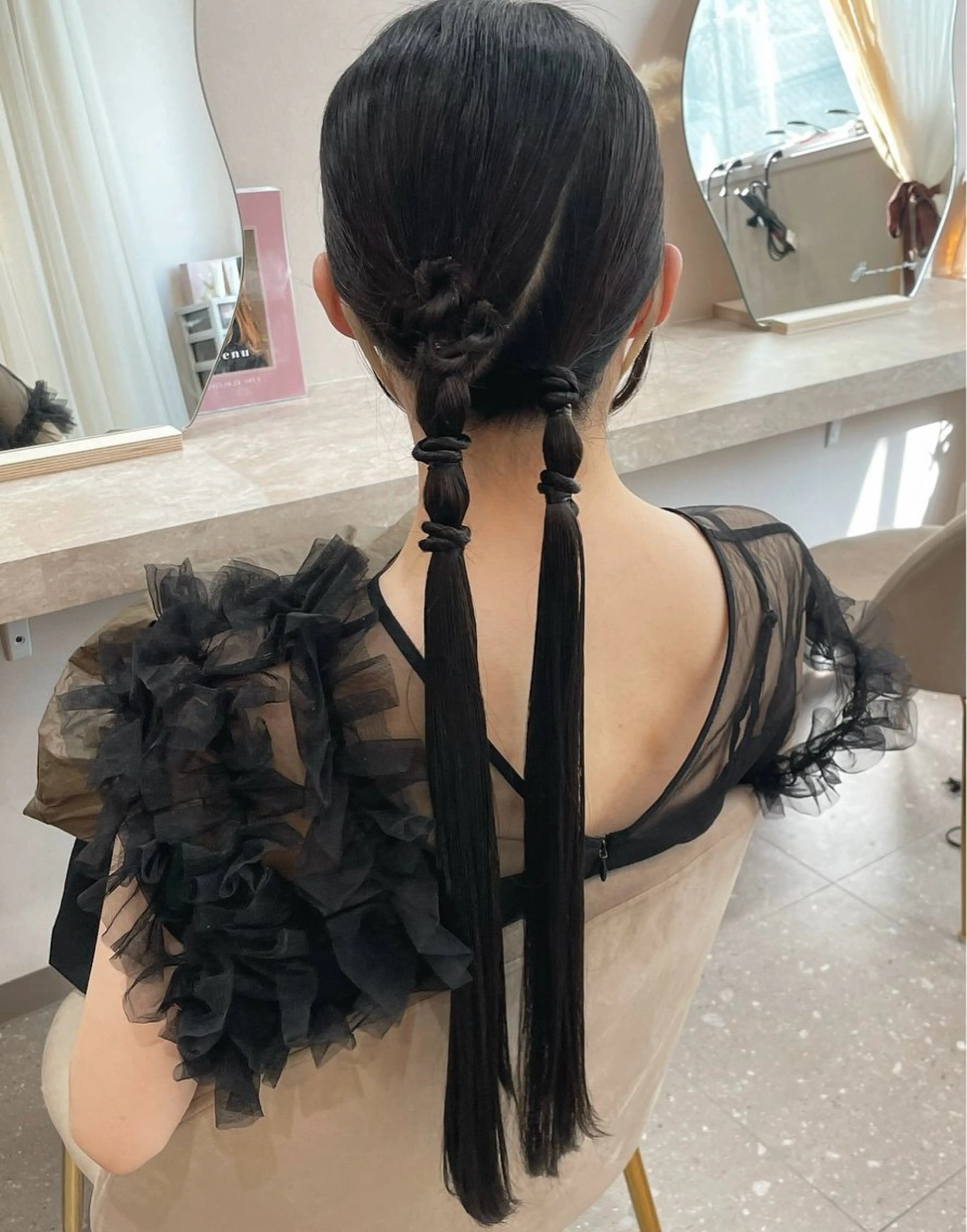 ロング ヘアセット Mila chihiroのヘアスタイル