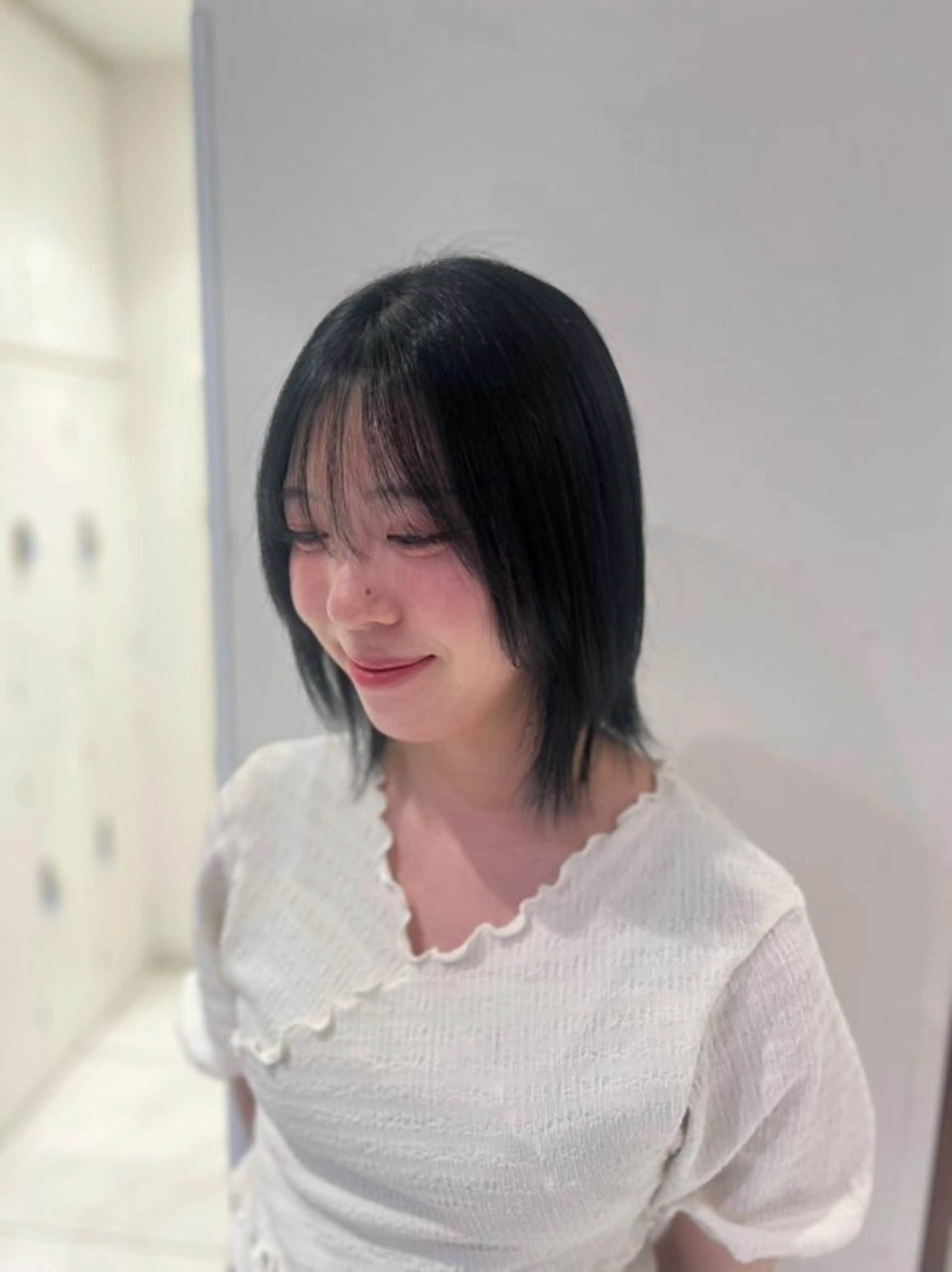 ミディアム 髪質改善 トリートメント ヘアカラー 💎髪質改善カラー/ 縮毛矯正💎千田りえのヘアスタイル