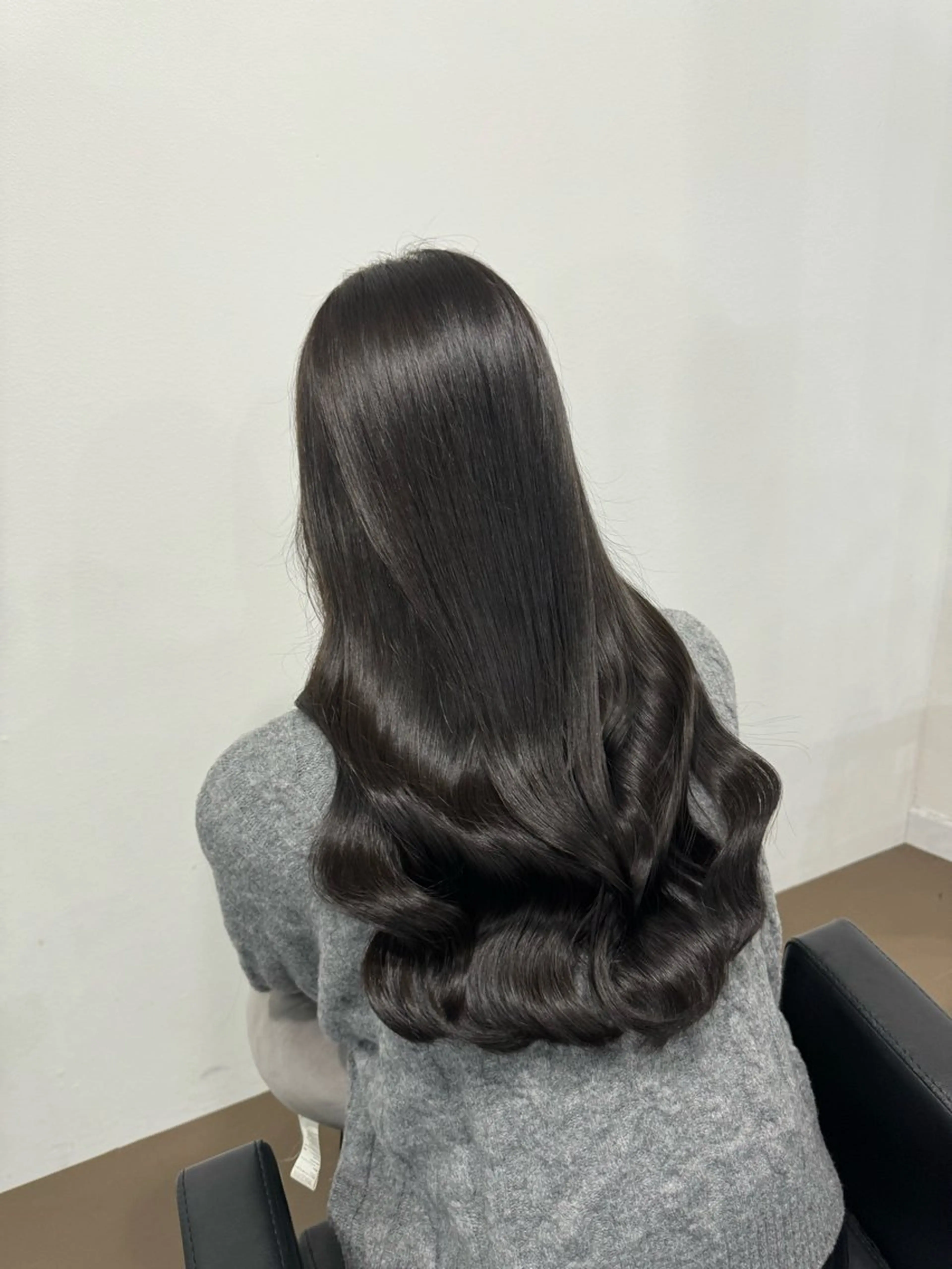 ロング 川元 春奈のヘアスタイル