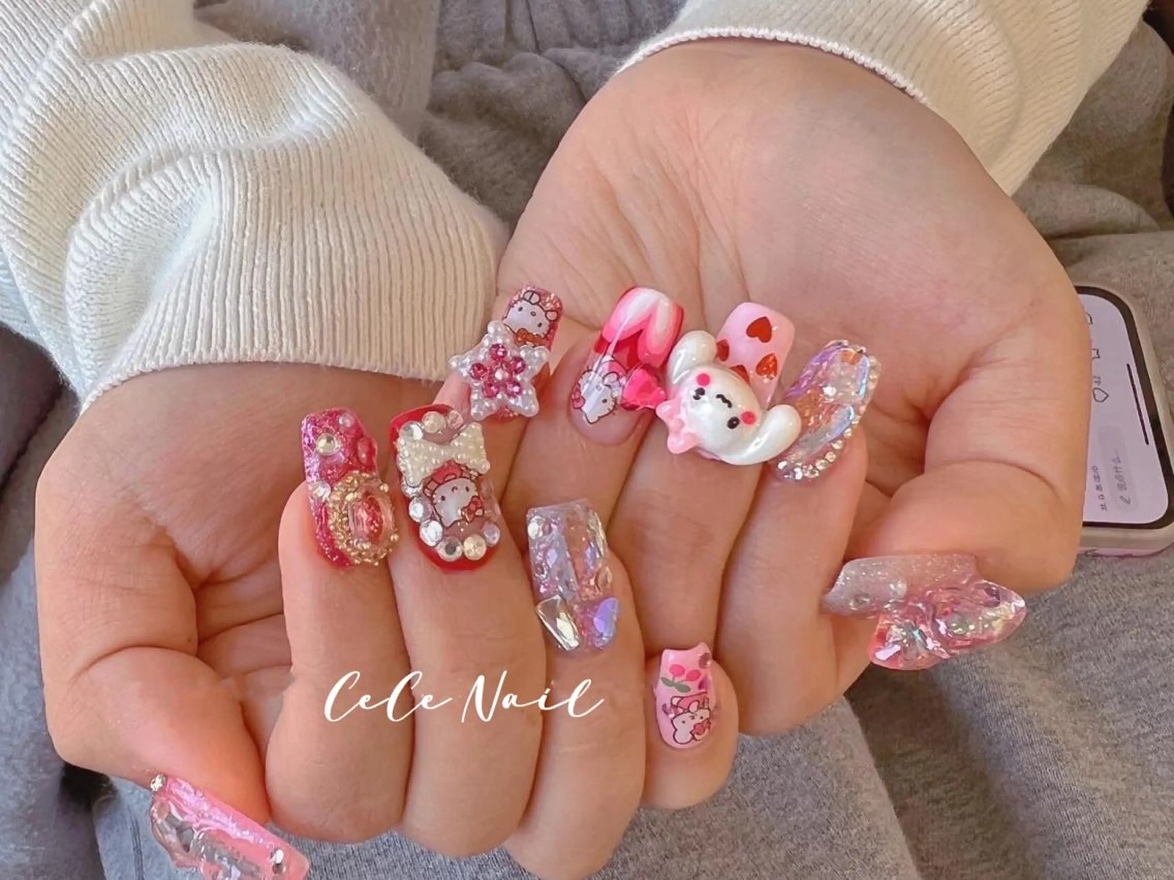 ネイル ハンドネイル 🎀CeCe nail🎀のネイルデザイン
