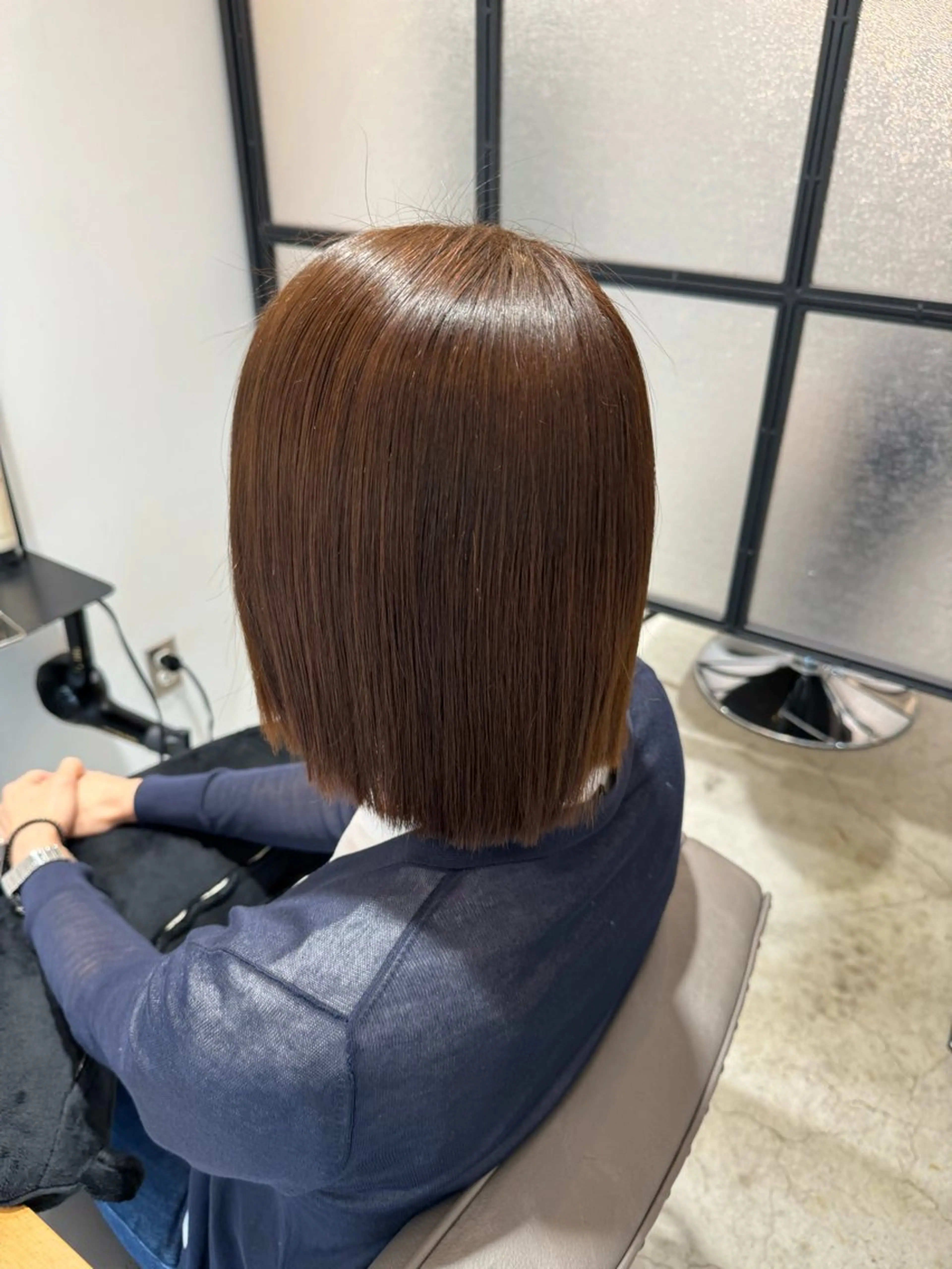 ショート 縮毛矯正 トリートメント 髪質改善/縮毛矯正 齊藤謙介のヘアスタイル
