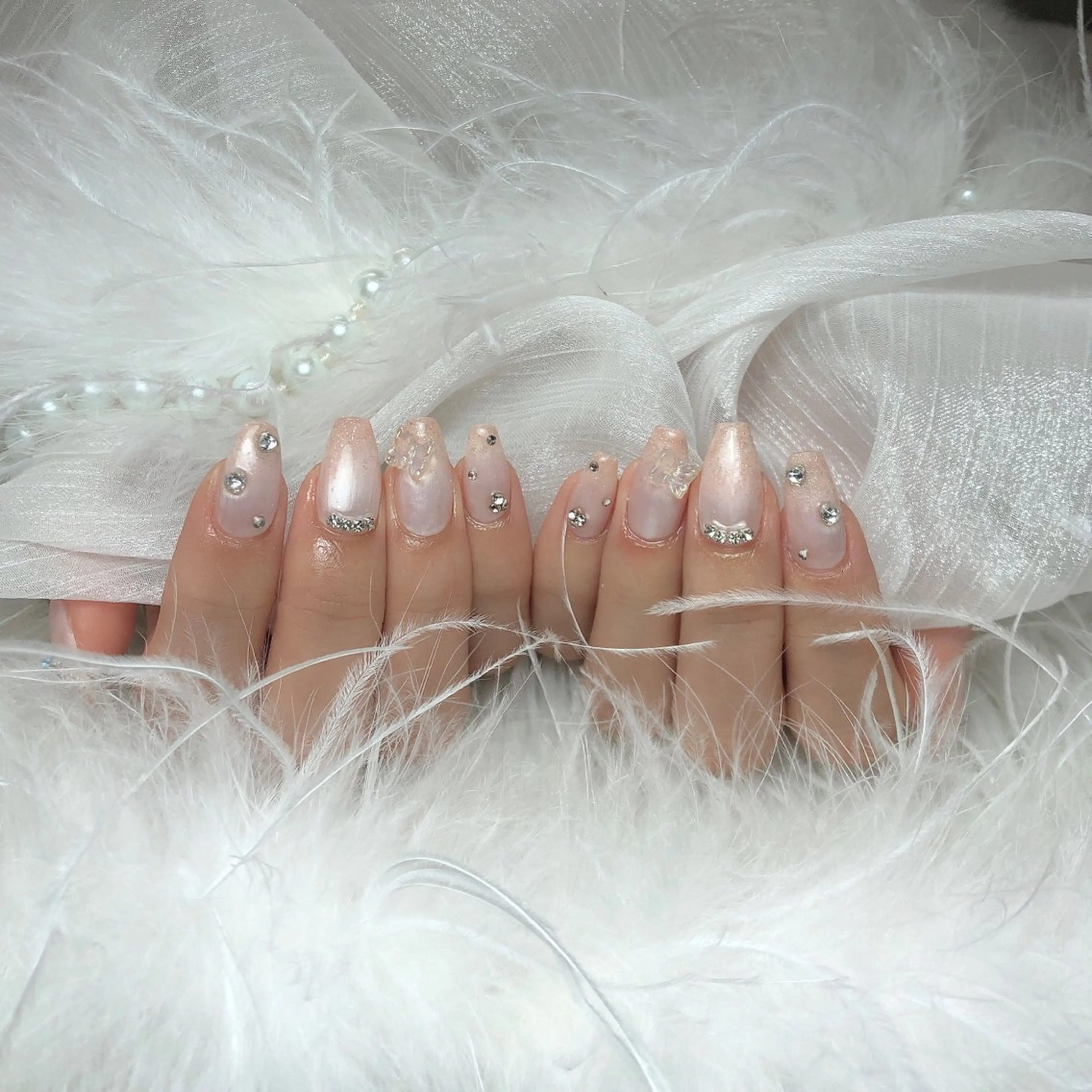 ネイル アートネイル ジェルネイル パラジェル スカルプネイル ネイルチップ ハンドネイル M2 beauty Nankaのネイルデザイン