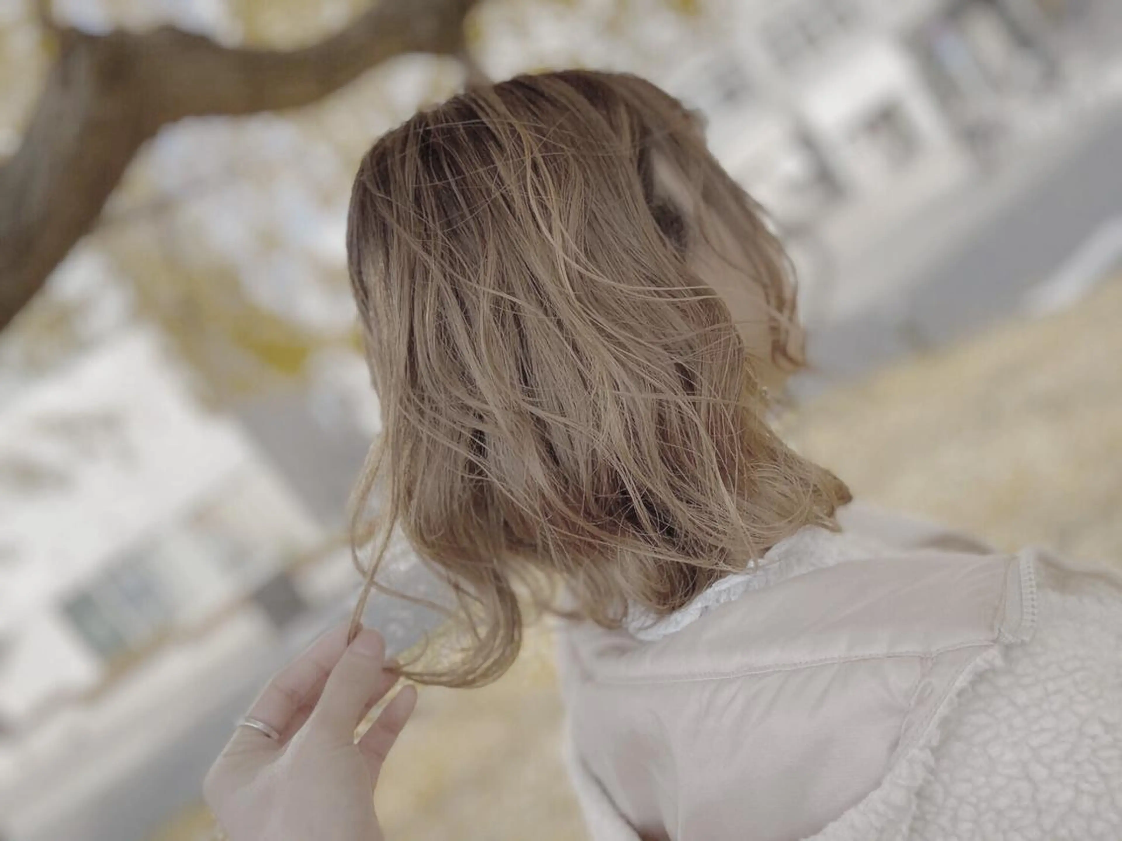 セミロング カラー beauty: beast 大町店のヘアスタイル