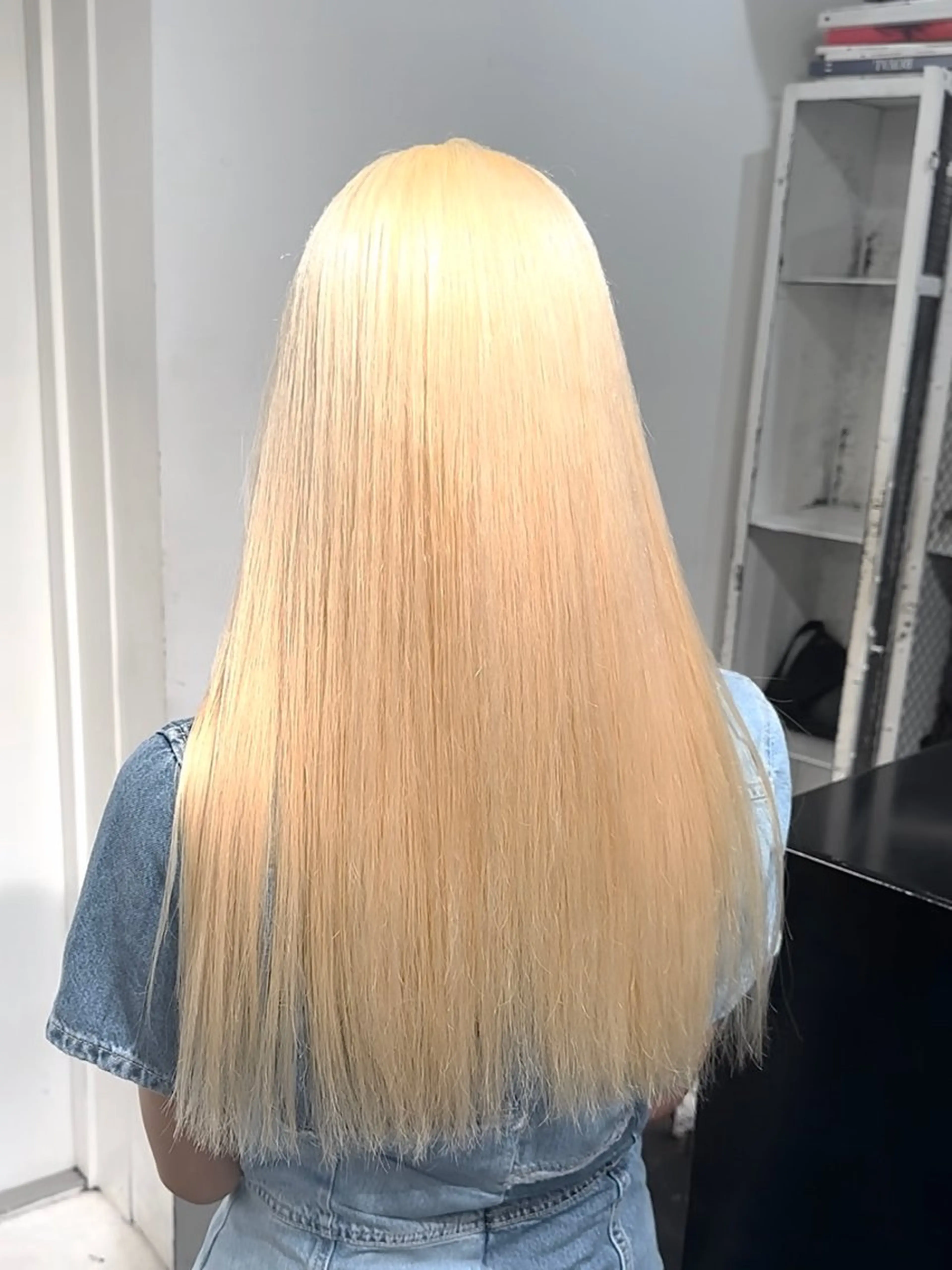 ロング カラー ヘアカラー トリートメント 🎀ツヤ髪韓国網紅 ヘアミカ🎀のヘアスタイル
