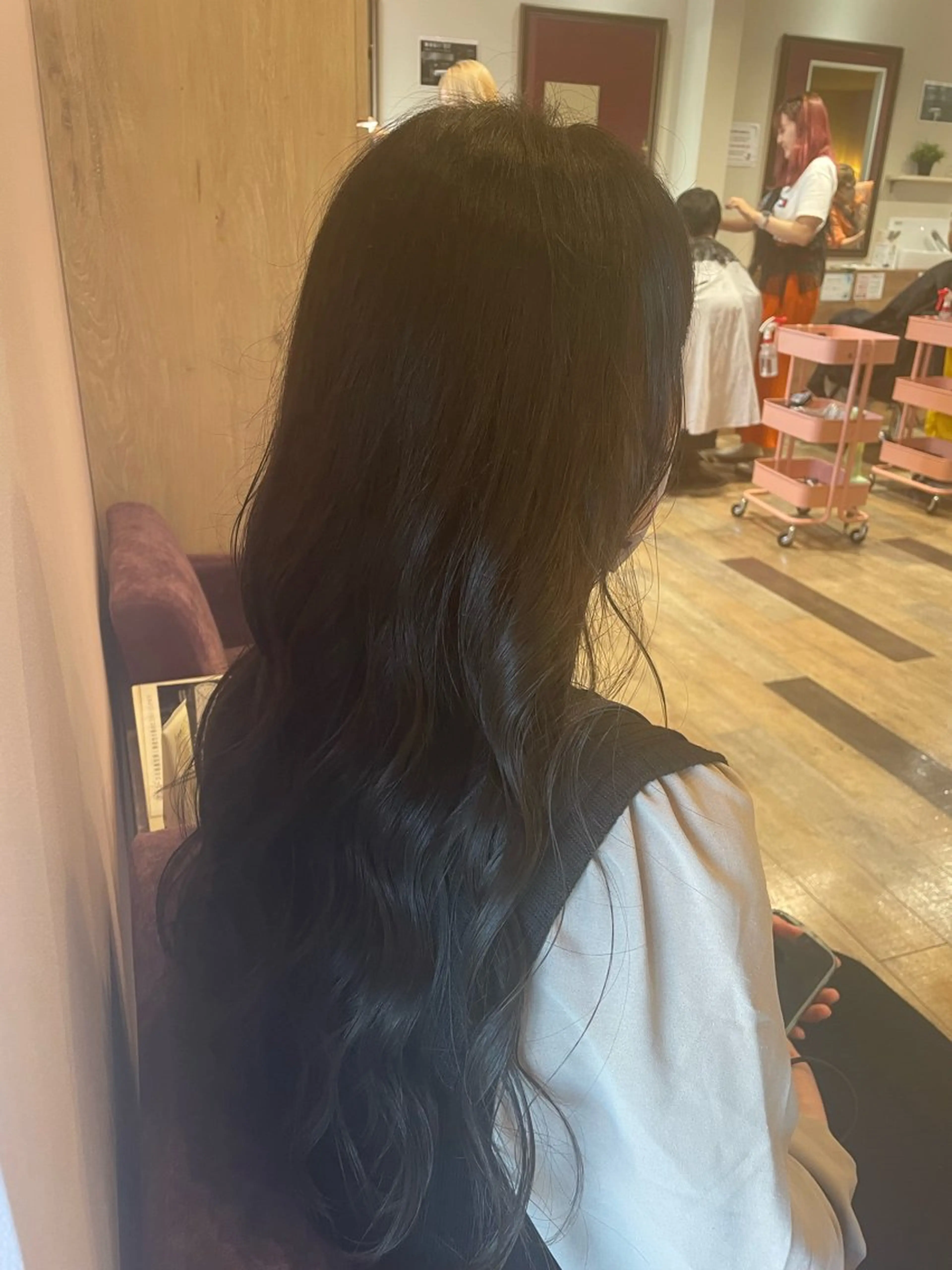 ロング カット ヘアカラー トリートメント メンズ✂️カット✂️ 🌀パーマ🌀【華】のヘアスタイル