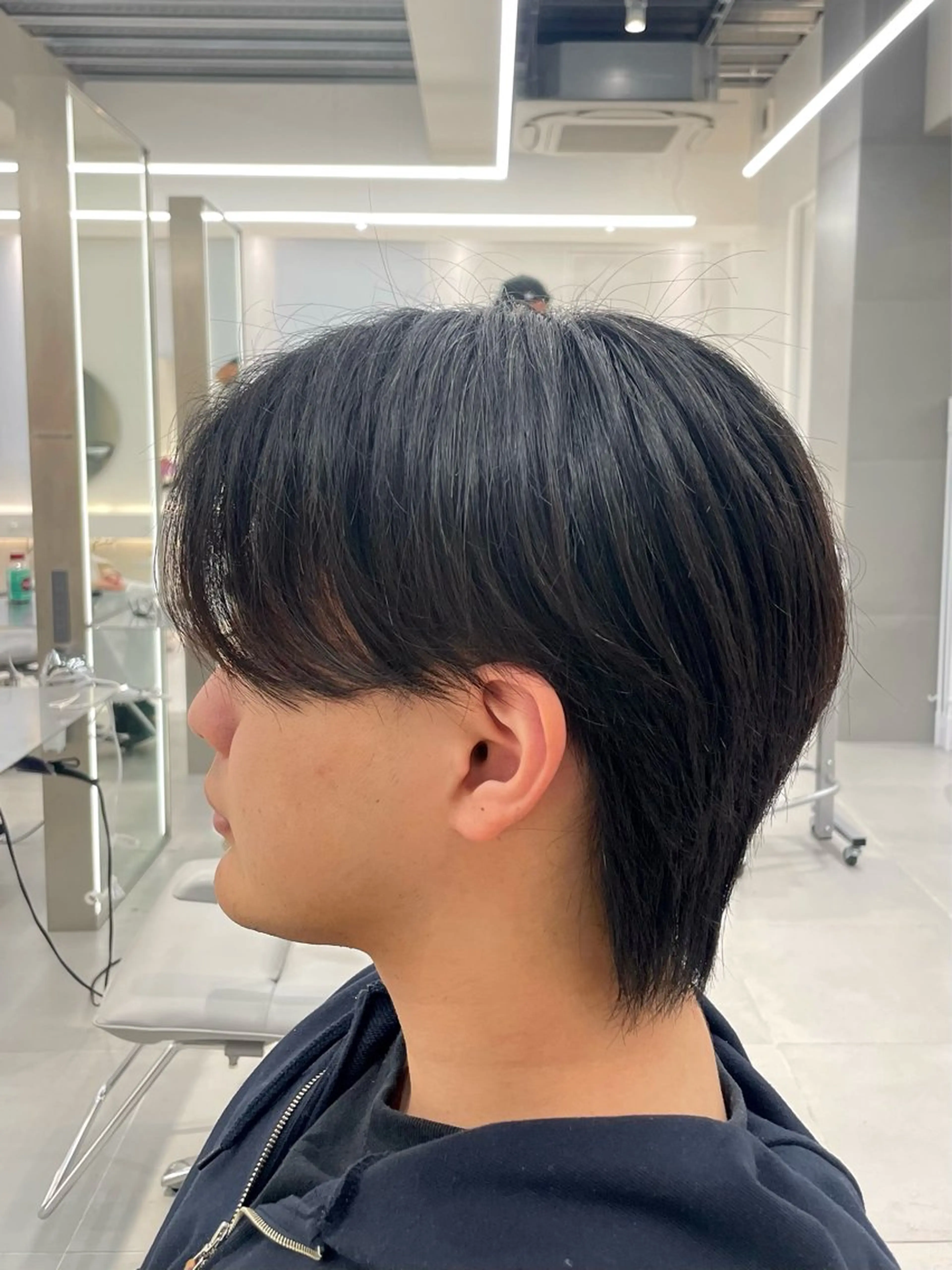 メンズ アップバング センターパート フェードカット マッシュ メンズパーマ カット ヘアセット メンズスタイル 🇰🇷パーマのヘアスタイル