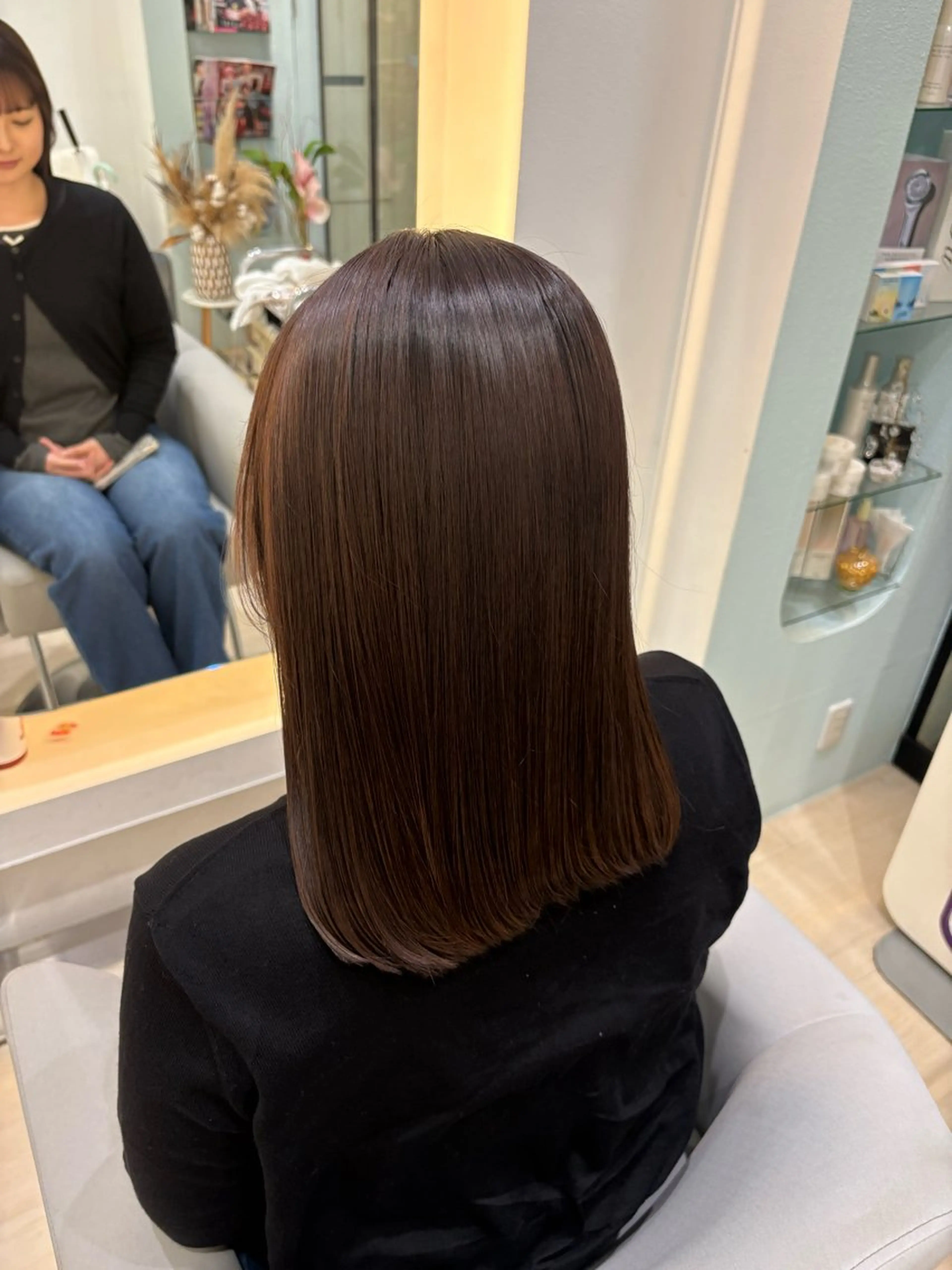 ミディアム カラー ヘアカラー カラーモデル募集/ 平尾ひよりのヘアスタイル