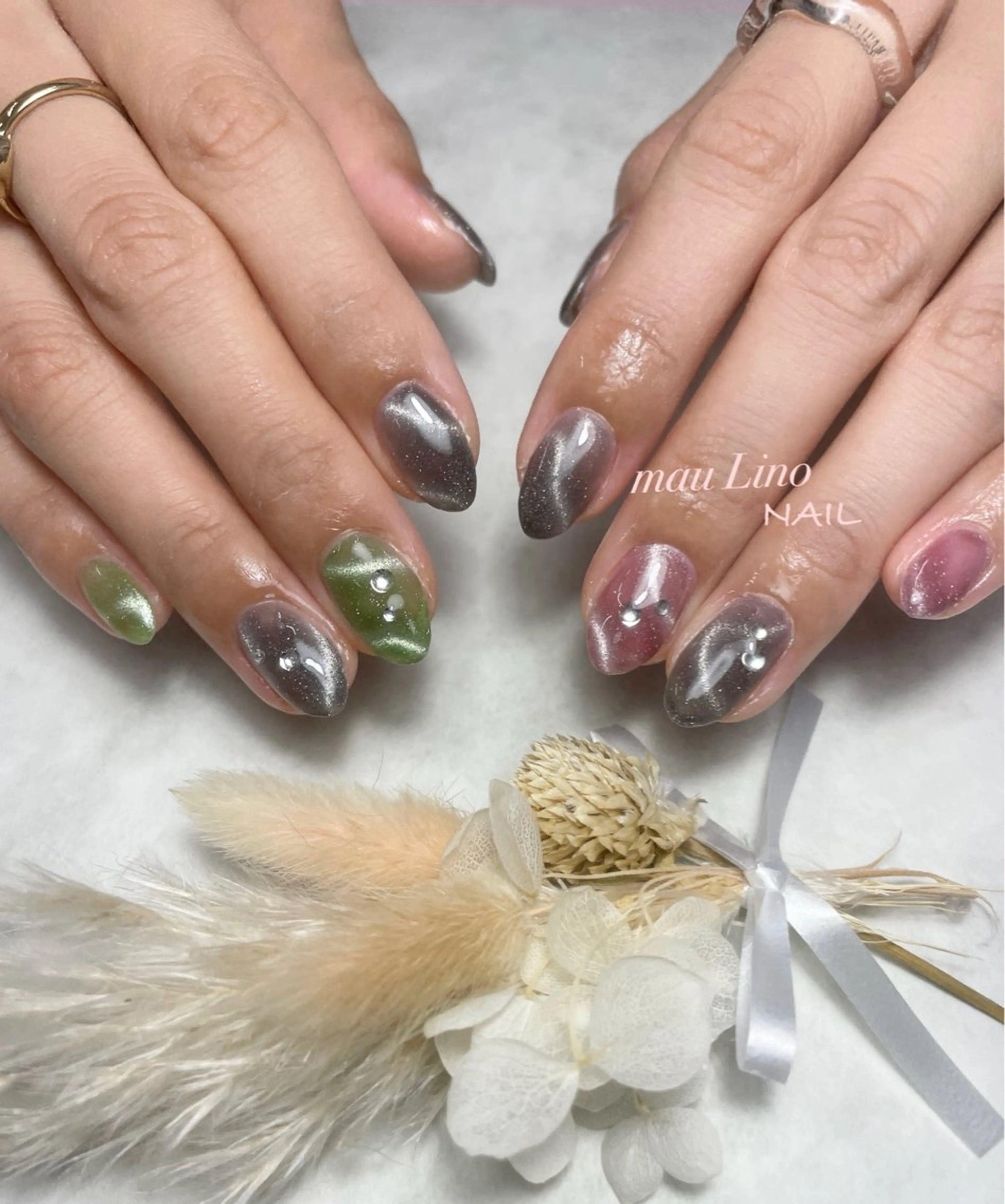 ネイル ハンドネイル mau Lino NAIL所属・GELo nail~#19~のネイルデザイン