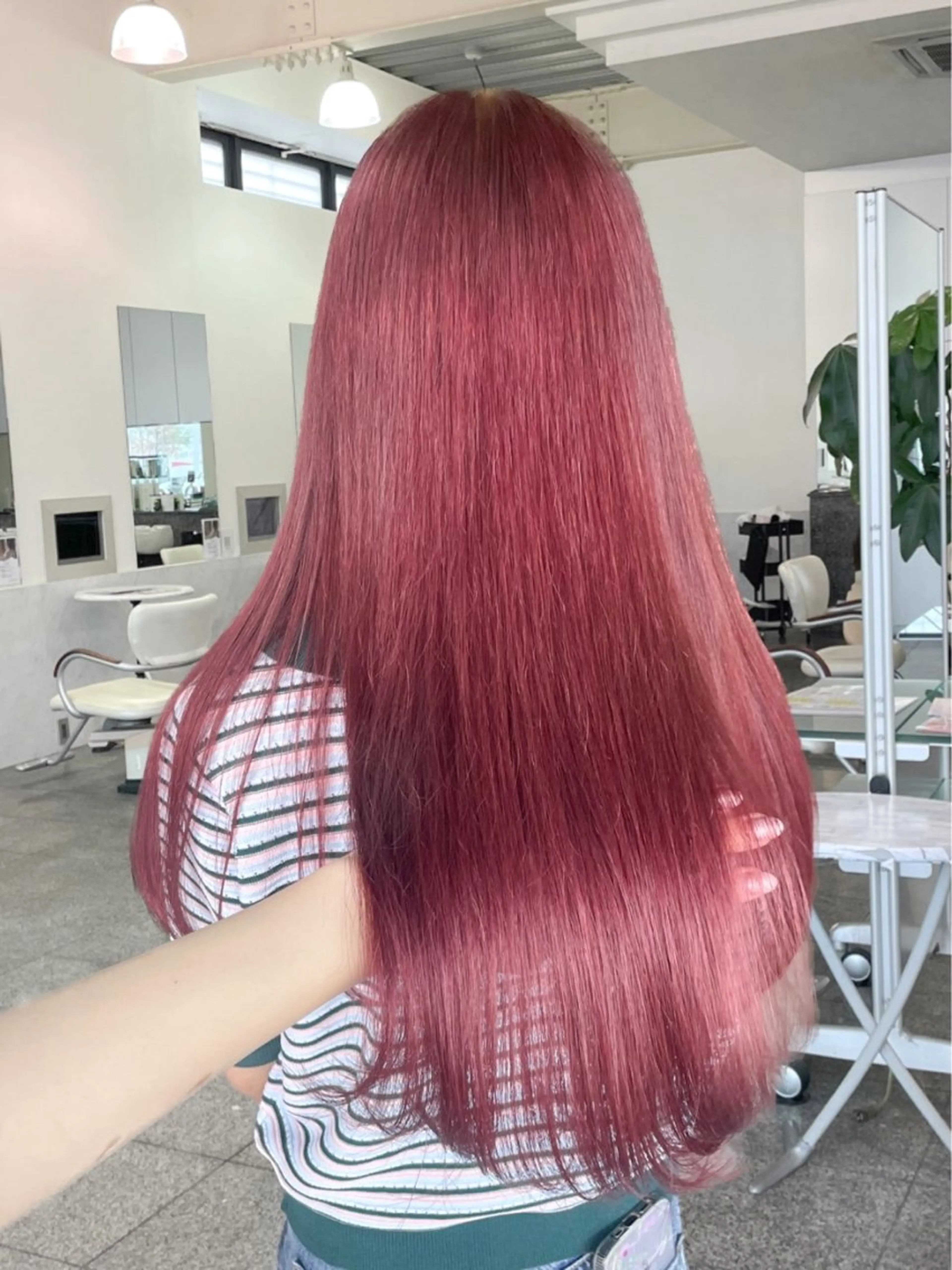 ロング カラー ヘアカラー トリートメント 🎀ヒシダアキ /taboo🎀のヘアスタイル