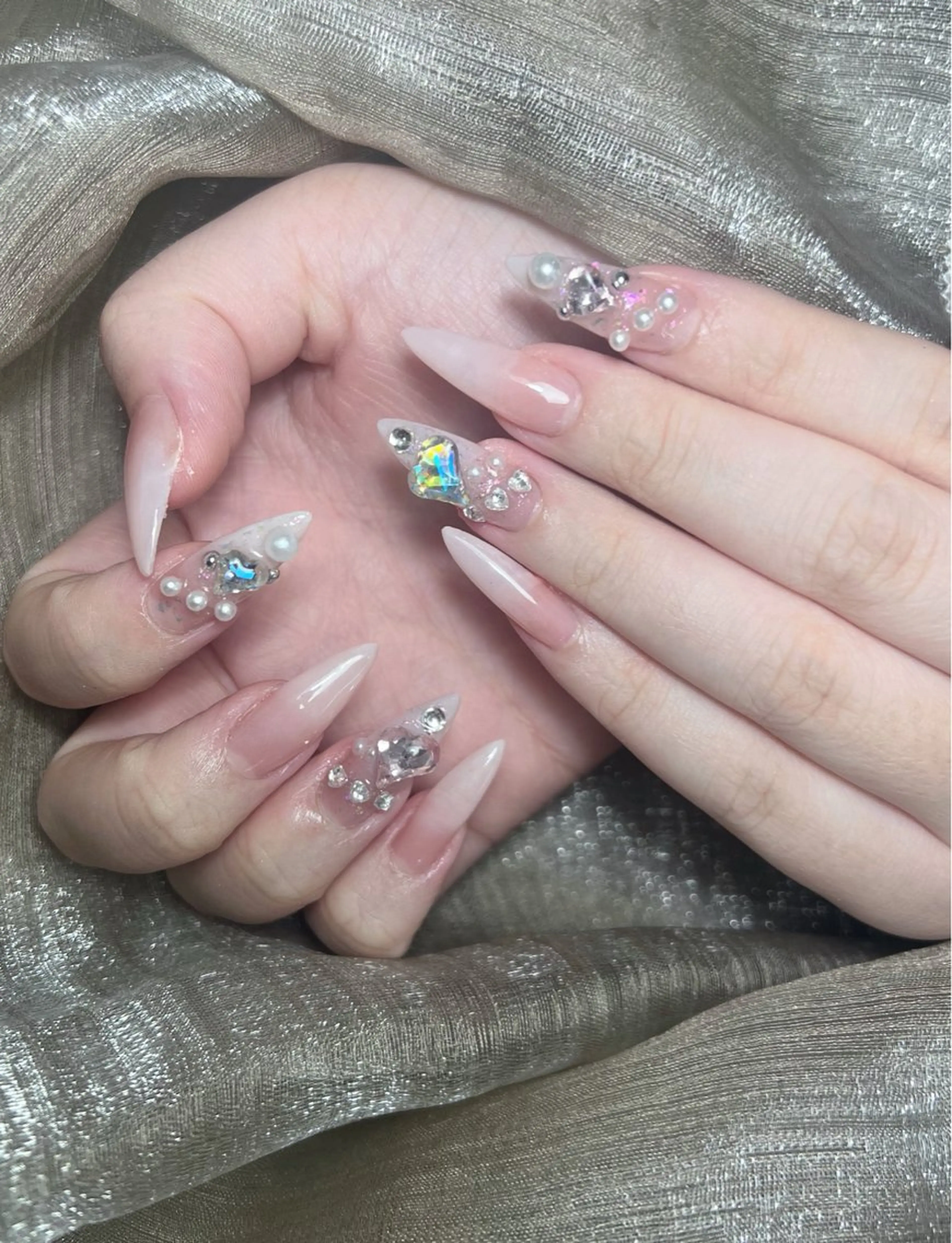 ロング ハンドネイル AN アン 大塚のネイルデザイン