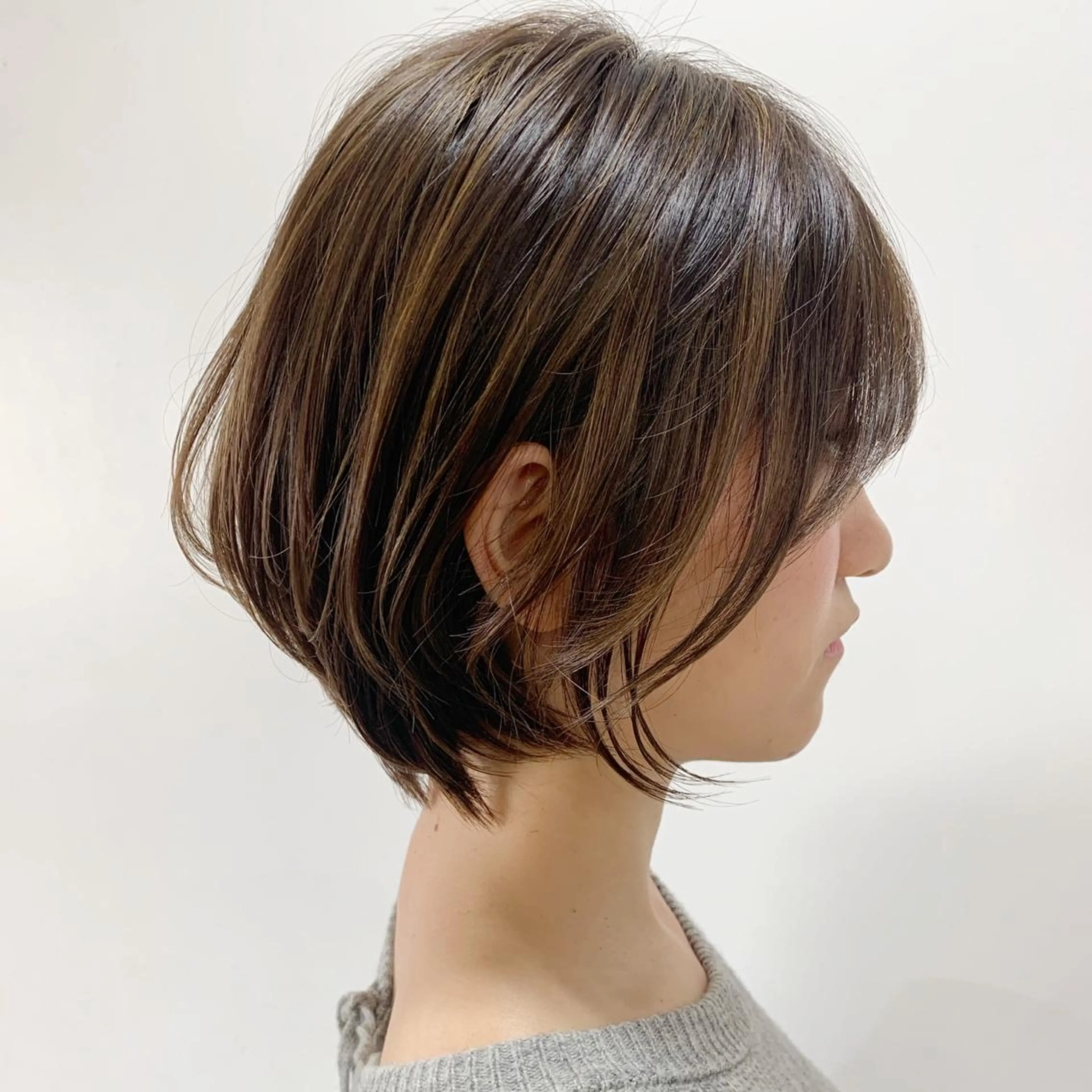 ショート カラー ボブ/大人ヘア k-two濱田のヘアスタイル