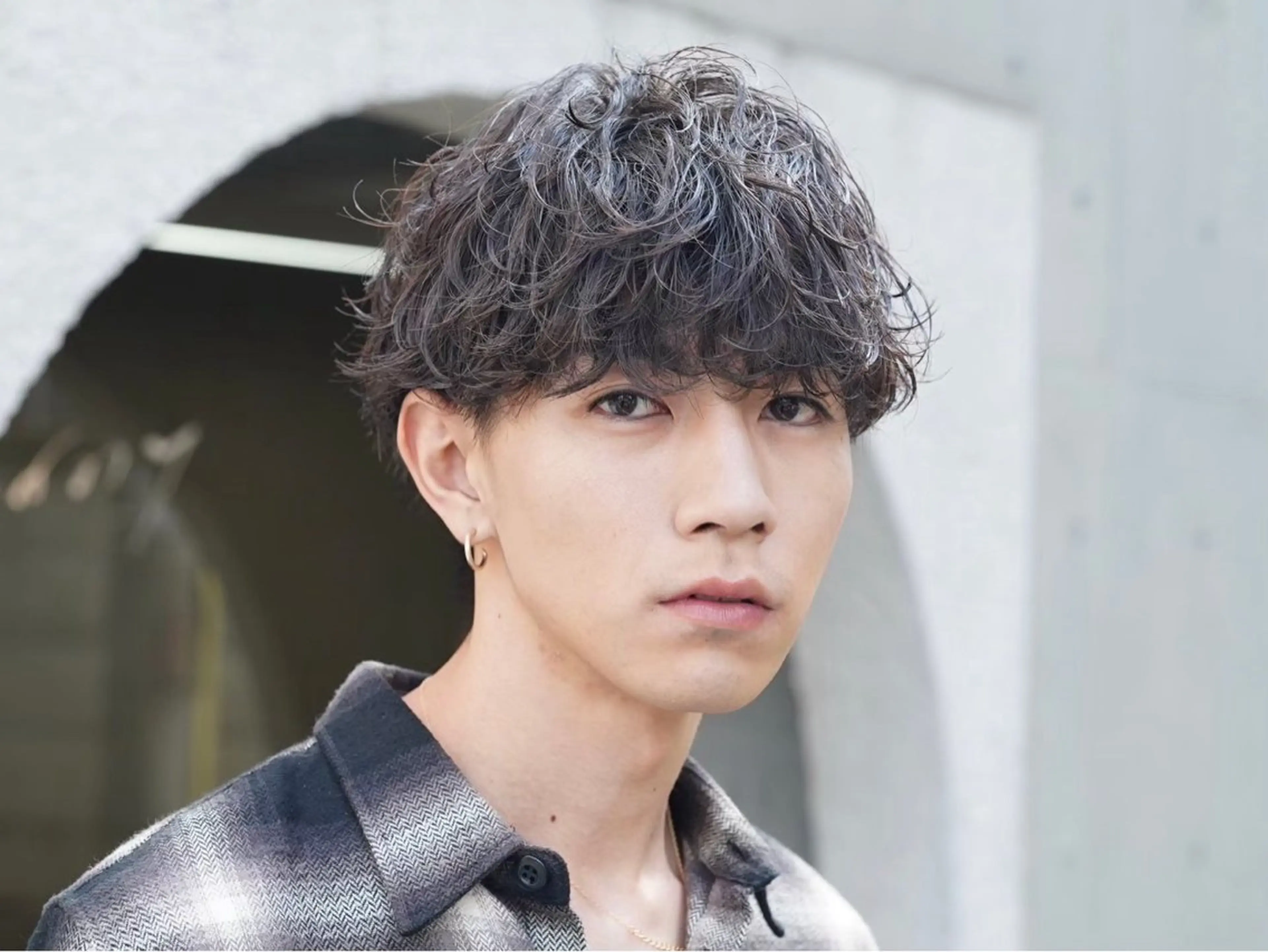 メンズ カット パーマ トリートメント 【fifth】 小林直弥のヘアスタイル