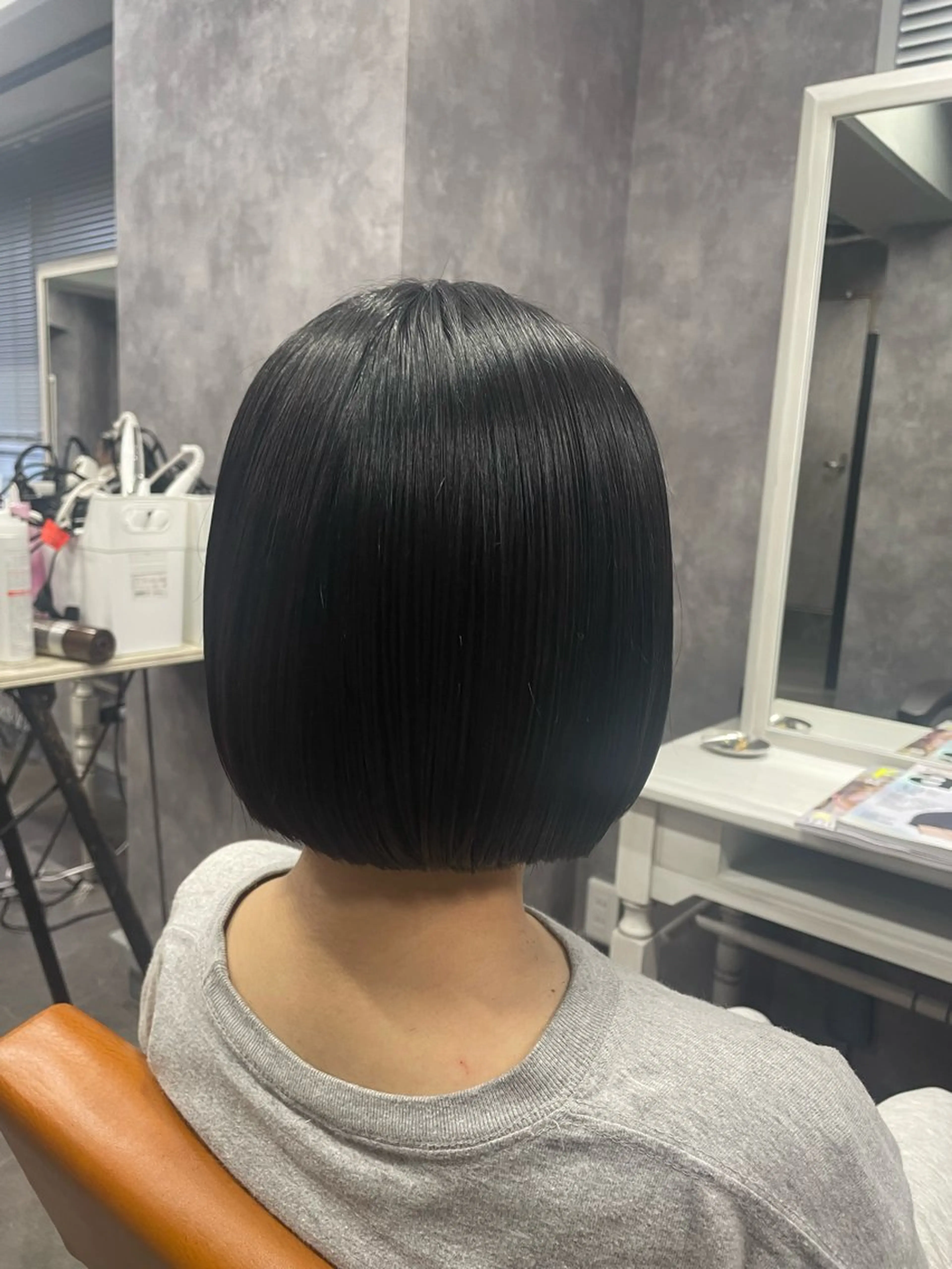 ショート カラー ボブ nanac所属・NINA 🐥⸒⸒のヘアスタイル