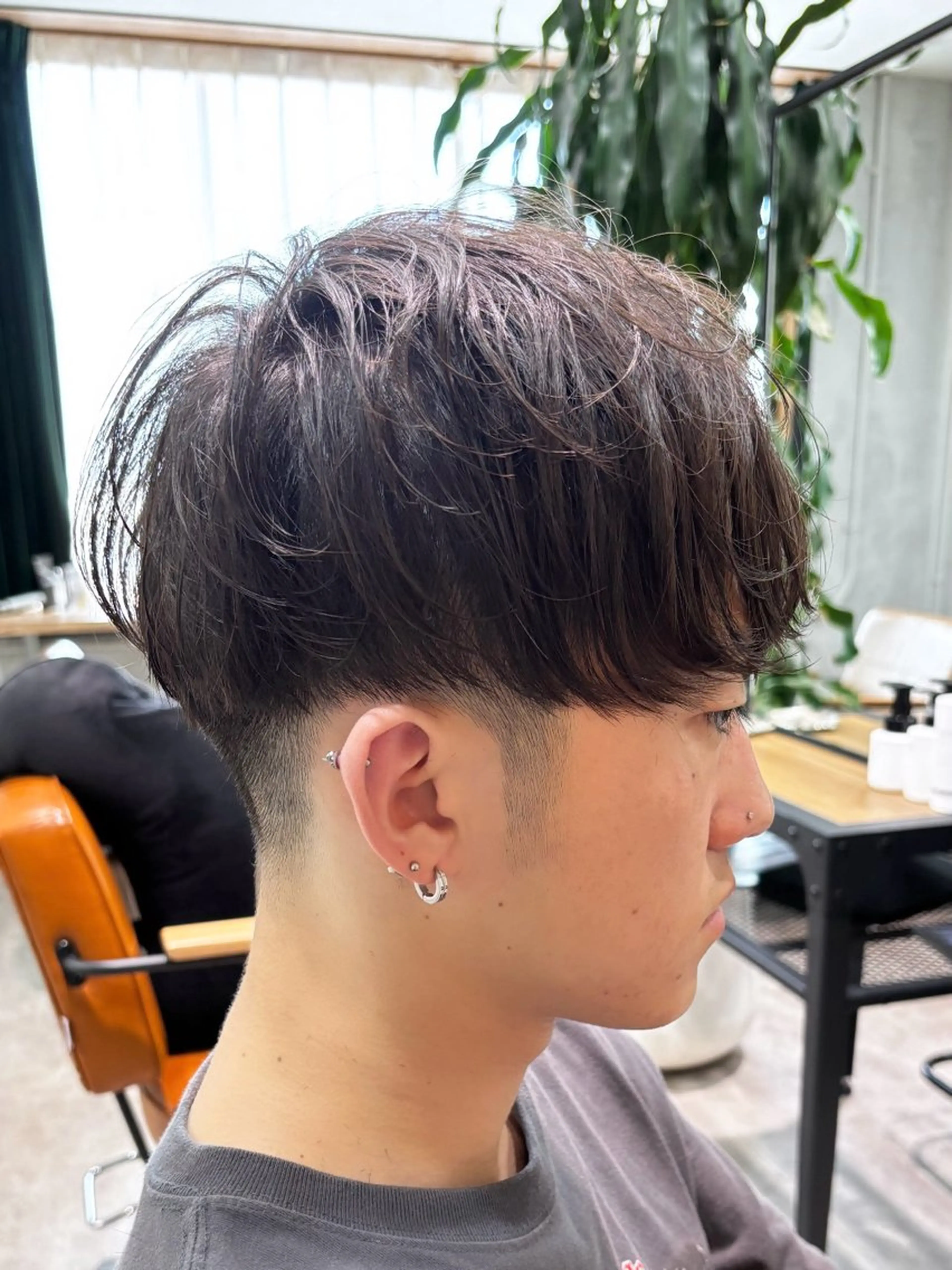 メンズ カット パーマ ﾔﾏｼﾀ ﾘﾘのヘアスタイル