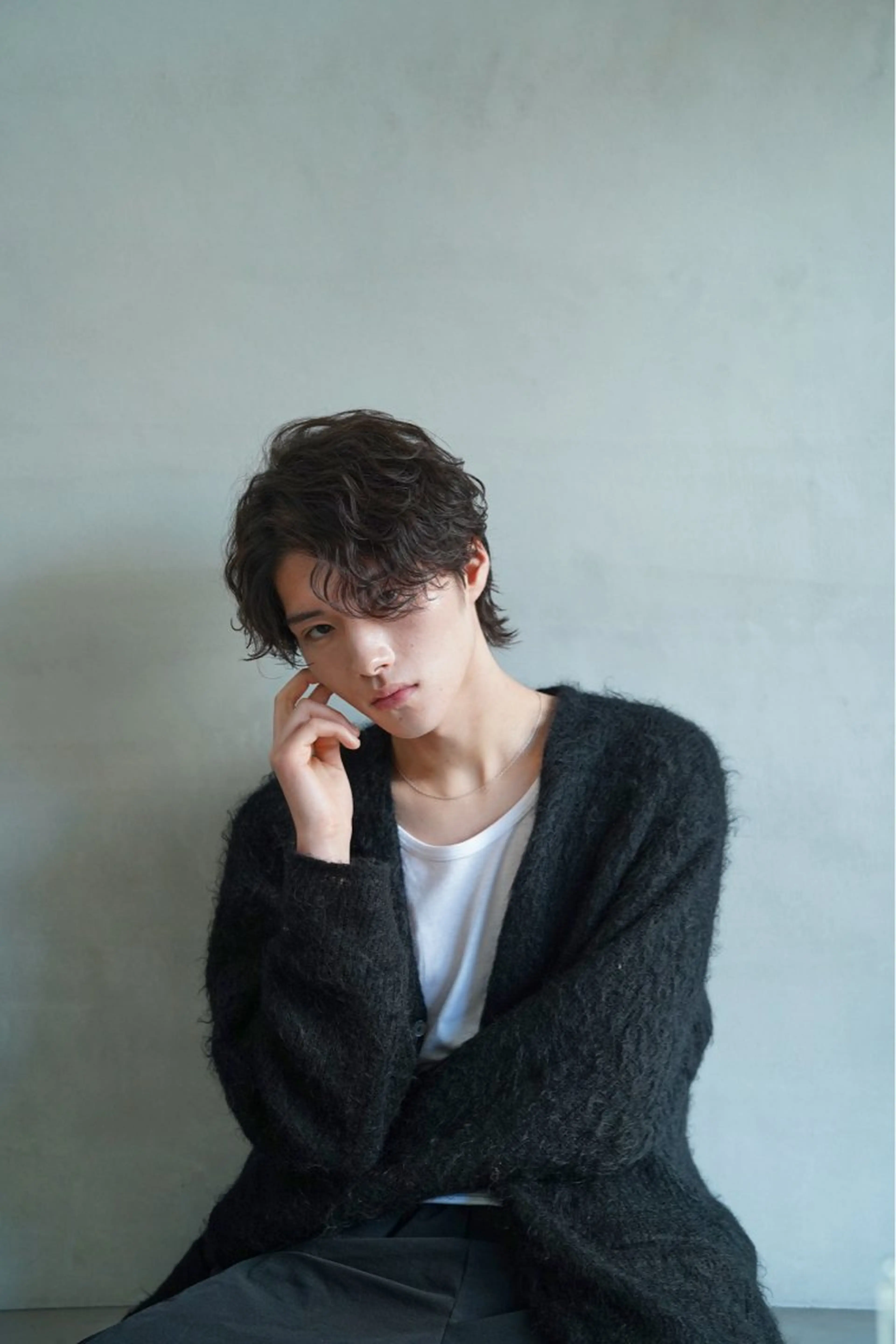 パーマ メンズ カット パーマ トリートメント 当日予約⭕️ fifth渋谷太田のヘアスタイル