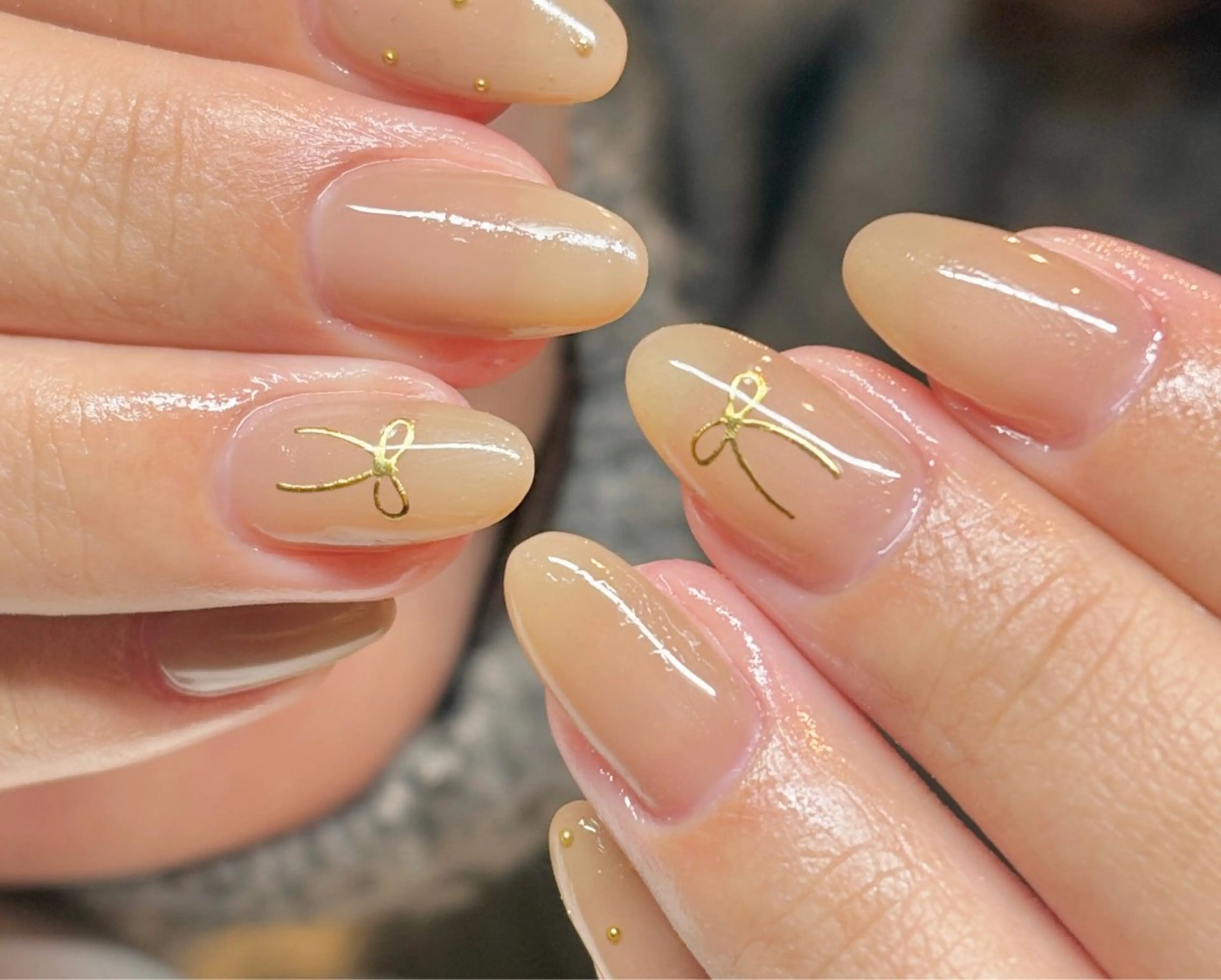 ネイル 長さ出し 持ち込み 春ネイル ハンドネイル N.style所属・Ｎ. styleのネイルデザイン