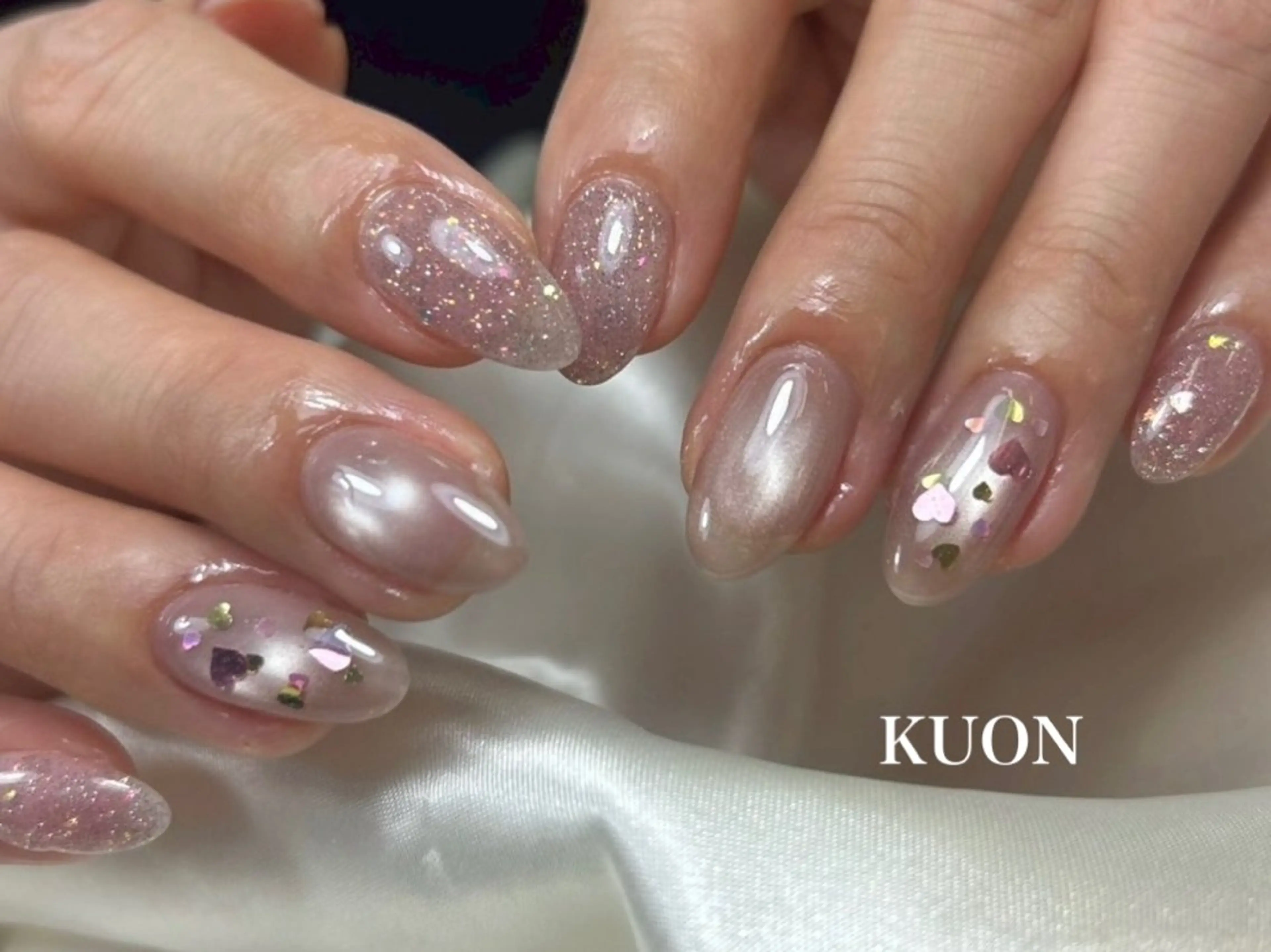ネイル KUON 本町阿波座のネイルデザイン