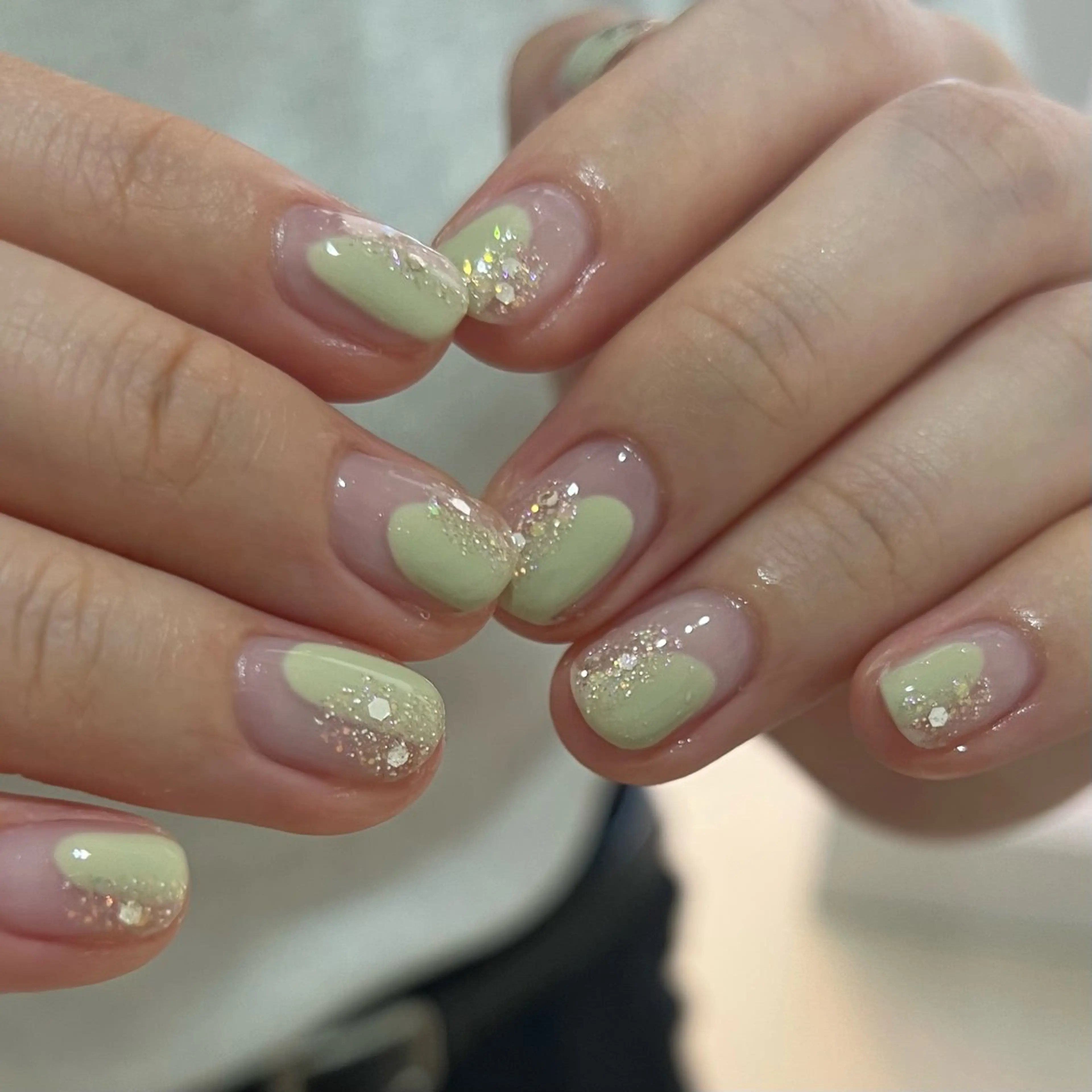 ネイル クリアネイル ニュアンスネイル filonnail hinaのネイルデザイン